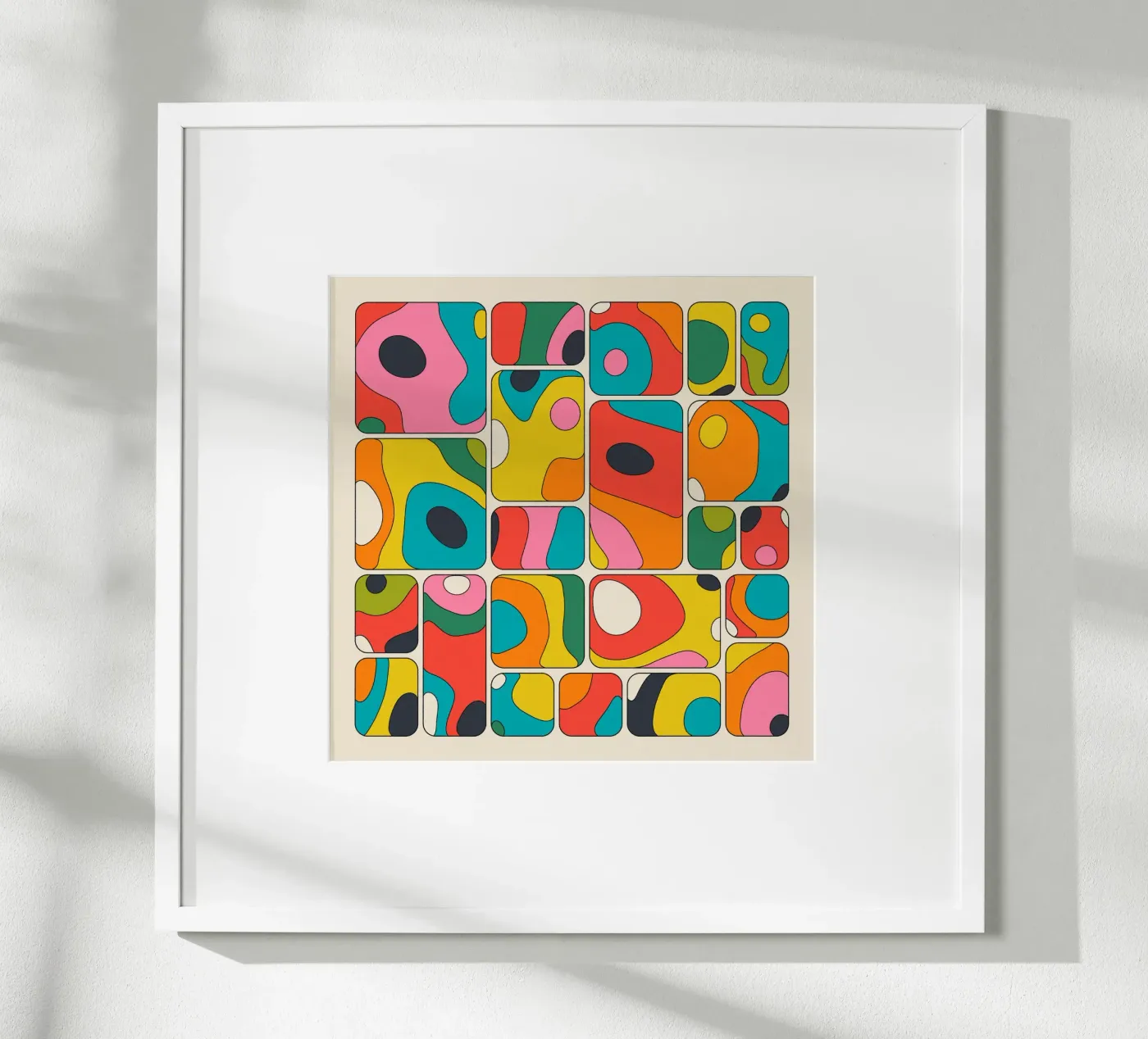 MORPHIC RHYTHM poster de Jazzberry Blue