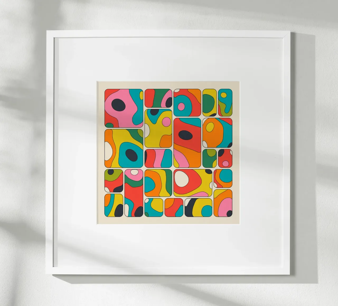 MORPHIC RHYTHM poster by Jazzberry Blue