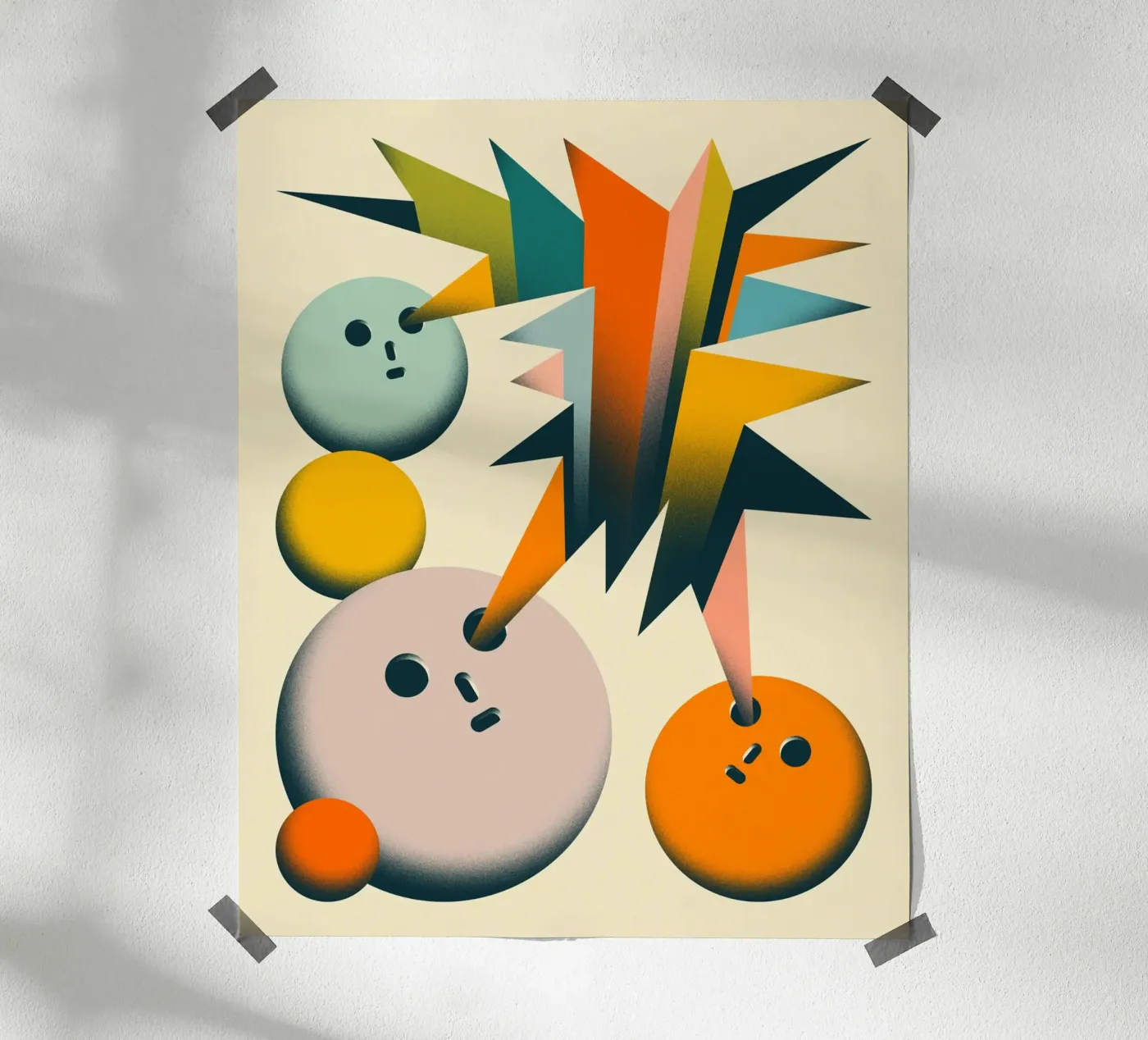 LOOK poster by Jazzberry Blue