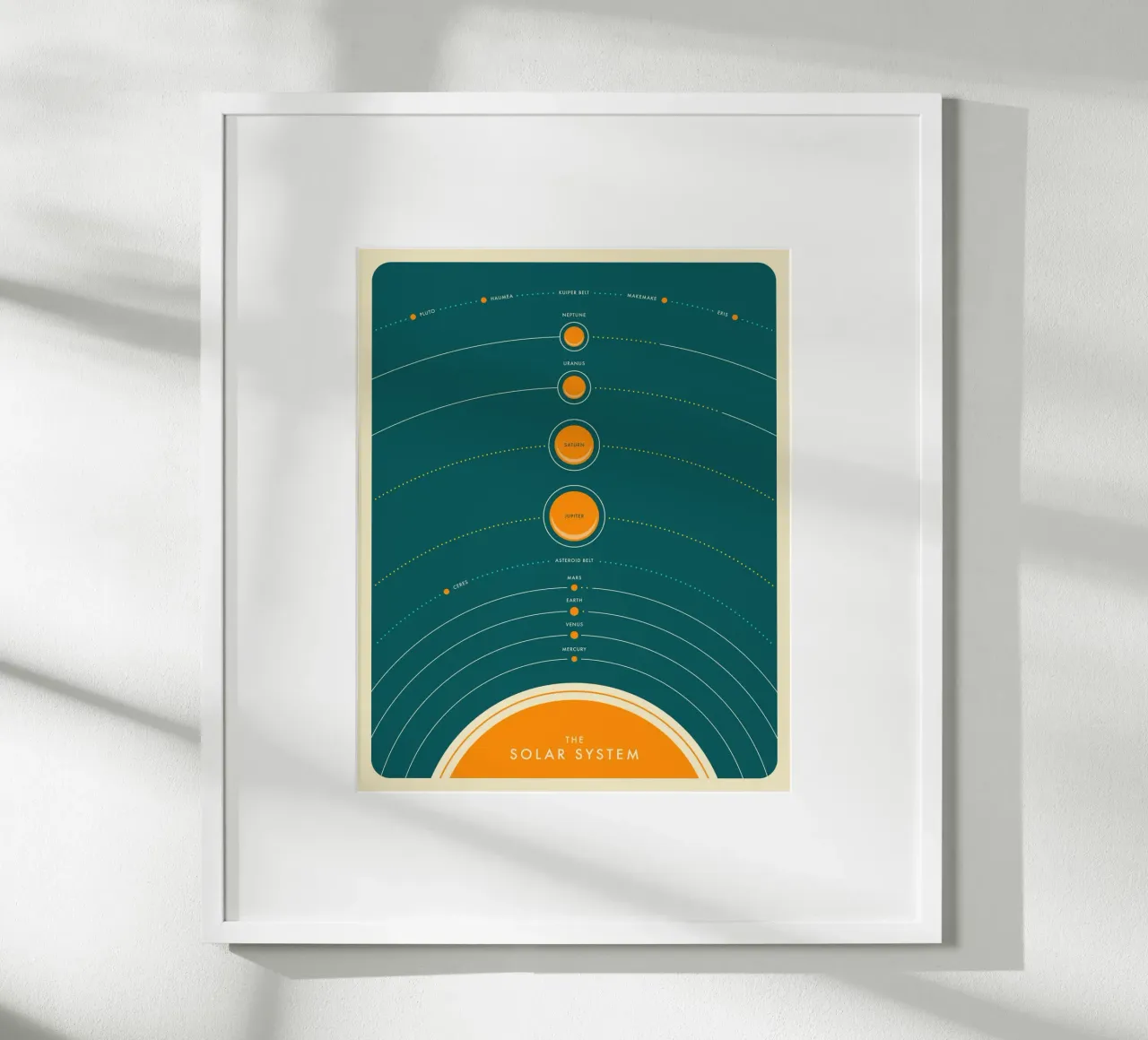 SISTEMA SOLARE carta hahnemühle da Jazzberry Blue