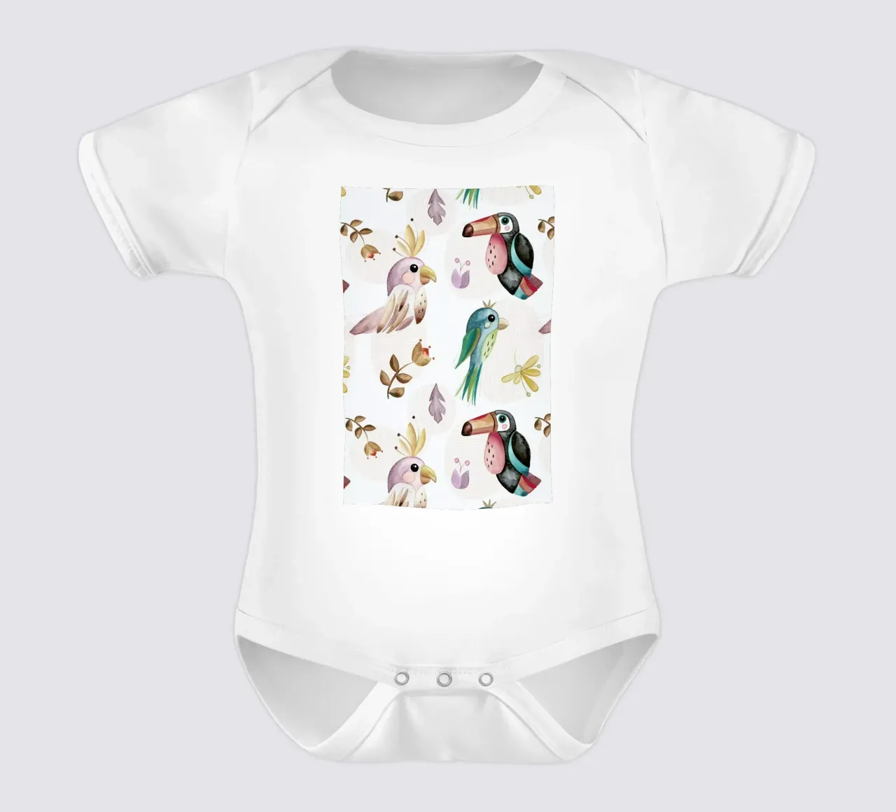 Birds body neonato maniche corte da Sabrina Ziegenhorn