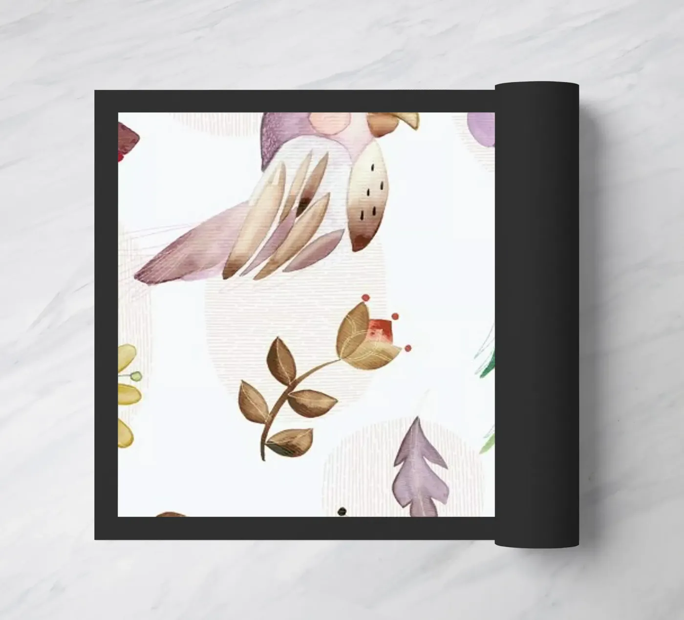 Birds doormat by Sabrina Ziegenhorn