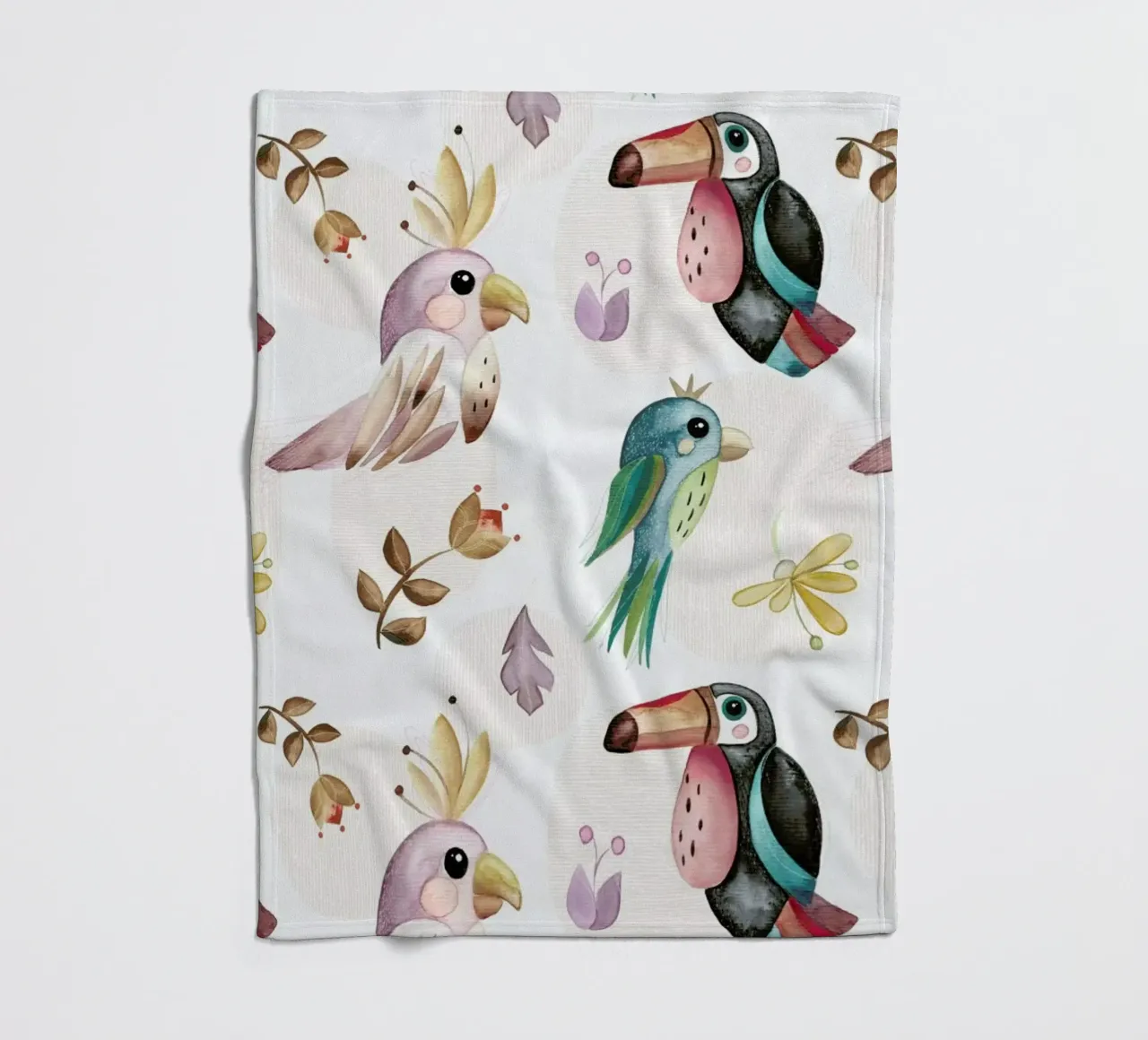 Birds coperta in pile da Sabrina Ziegenhorn