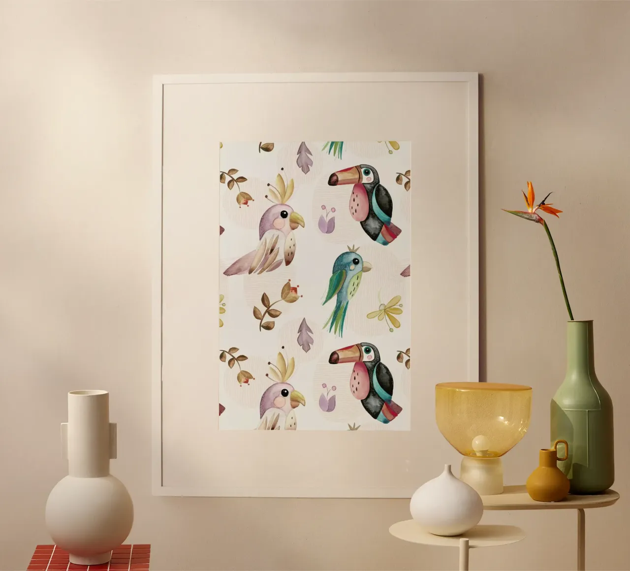 Birds poster da Sabrina Ziegenhorn