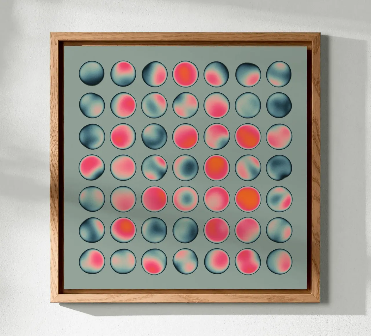 ORBS 31 alluminio dibond da Jazzberry Blue