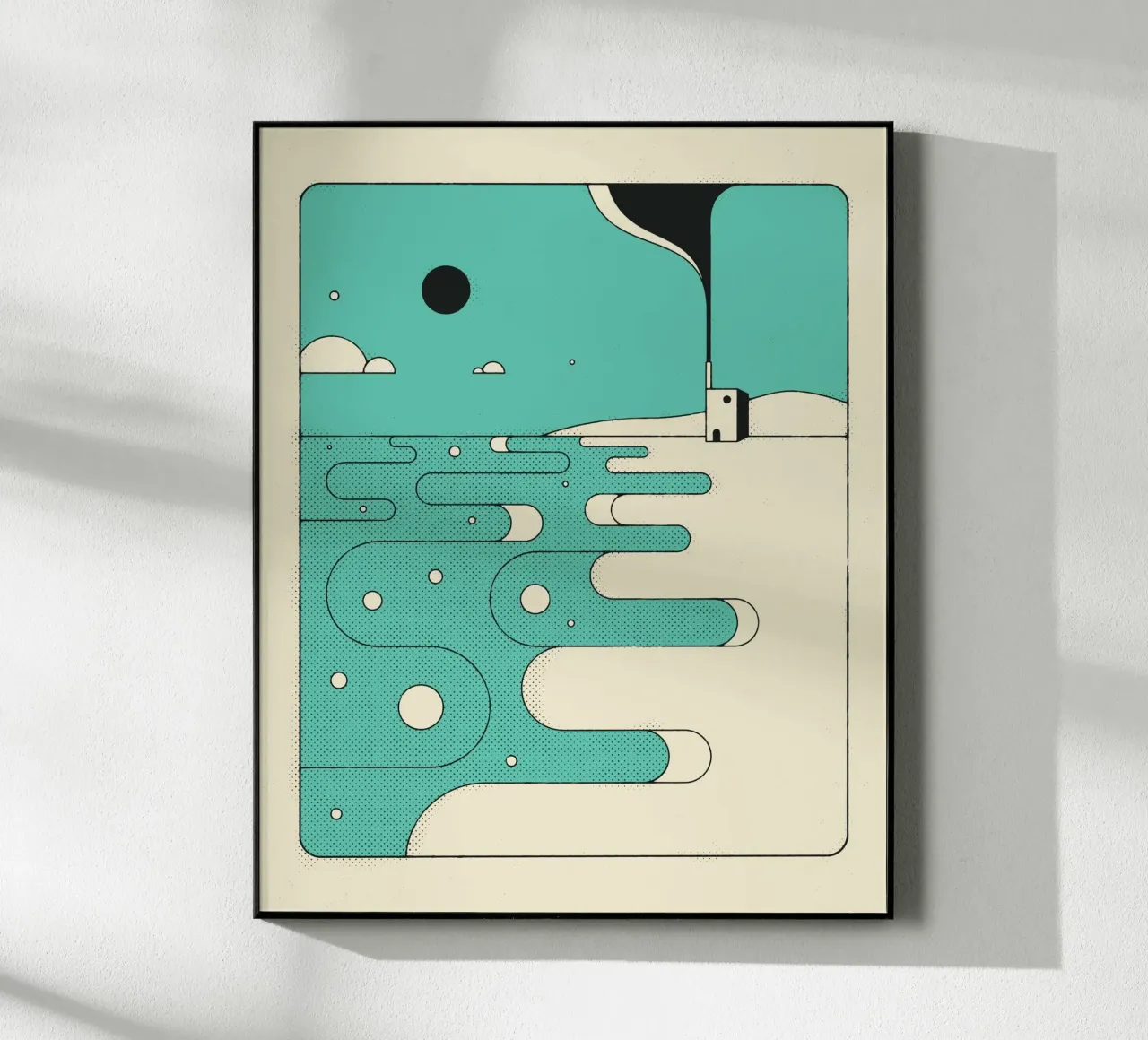 FIUME BLU plexiglass da Jazzberry Blue