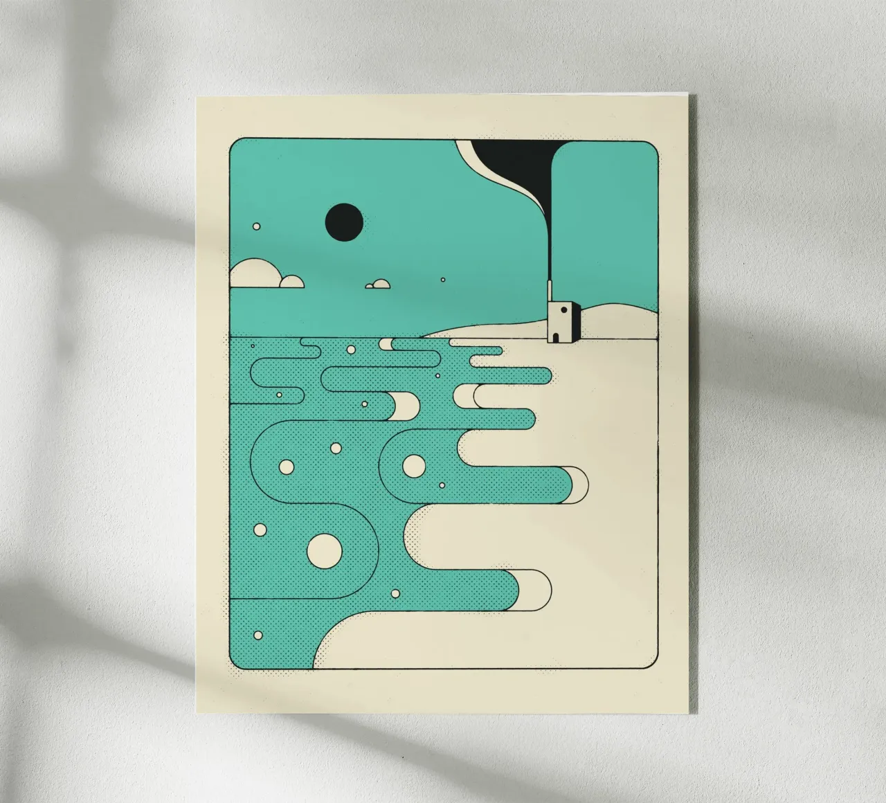 FIUME BLU plexiglass da Jazzberry Blue