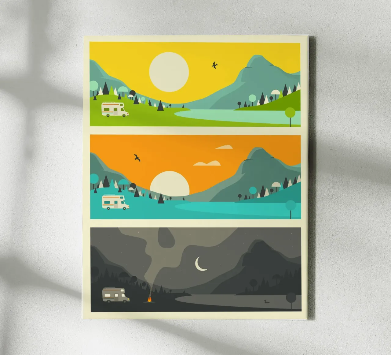 CAMPFIRE tela da Jazzberry Blue