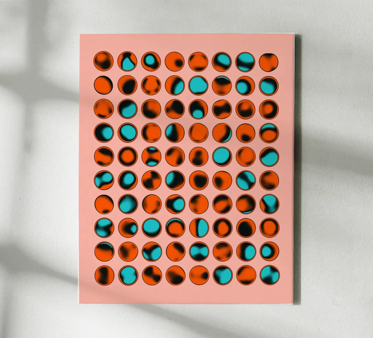 ORBS 16 canvas van Jazzberry Blue