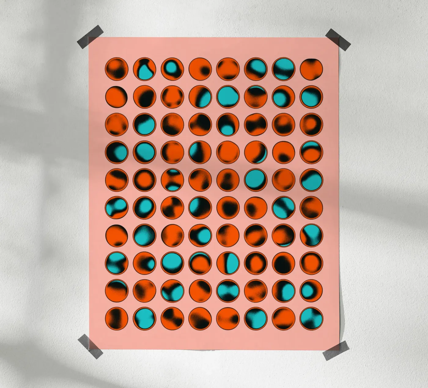 ORBS 16 poster da Jazzberry Blue