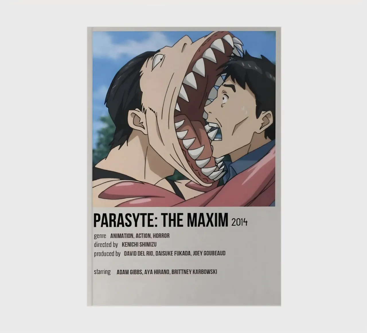 PARASYTE THE MAXIM 2014 notebook by Totoya