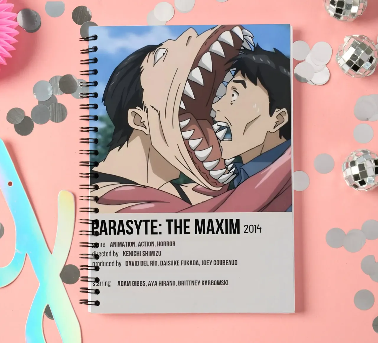 PARASYTE THE MAXIM 2014 spiral notebook by Totoya