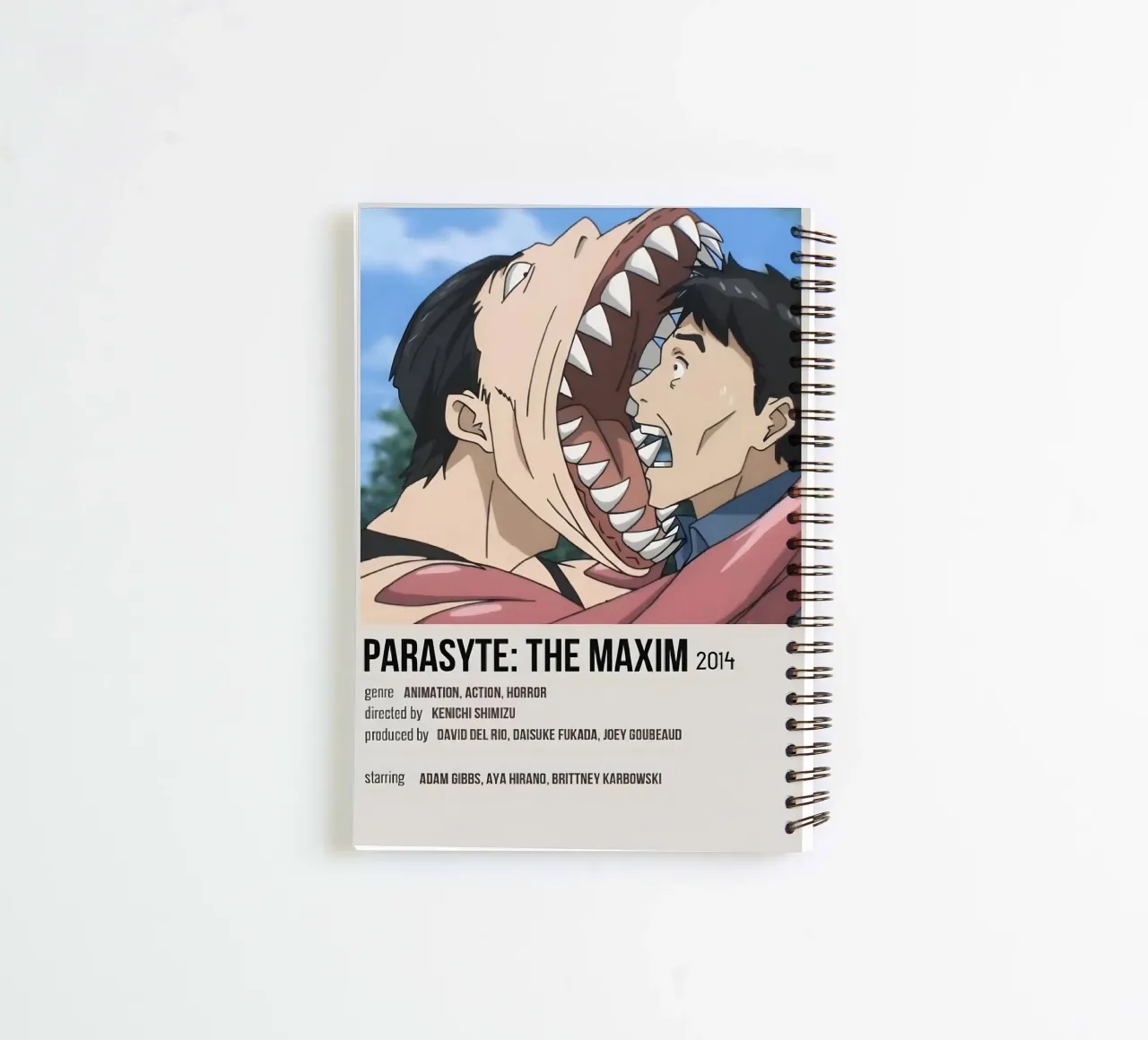 PARASYTE THE MAXIM 2014 spiral notebook by Totoya