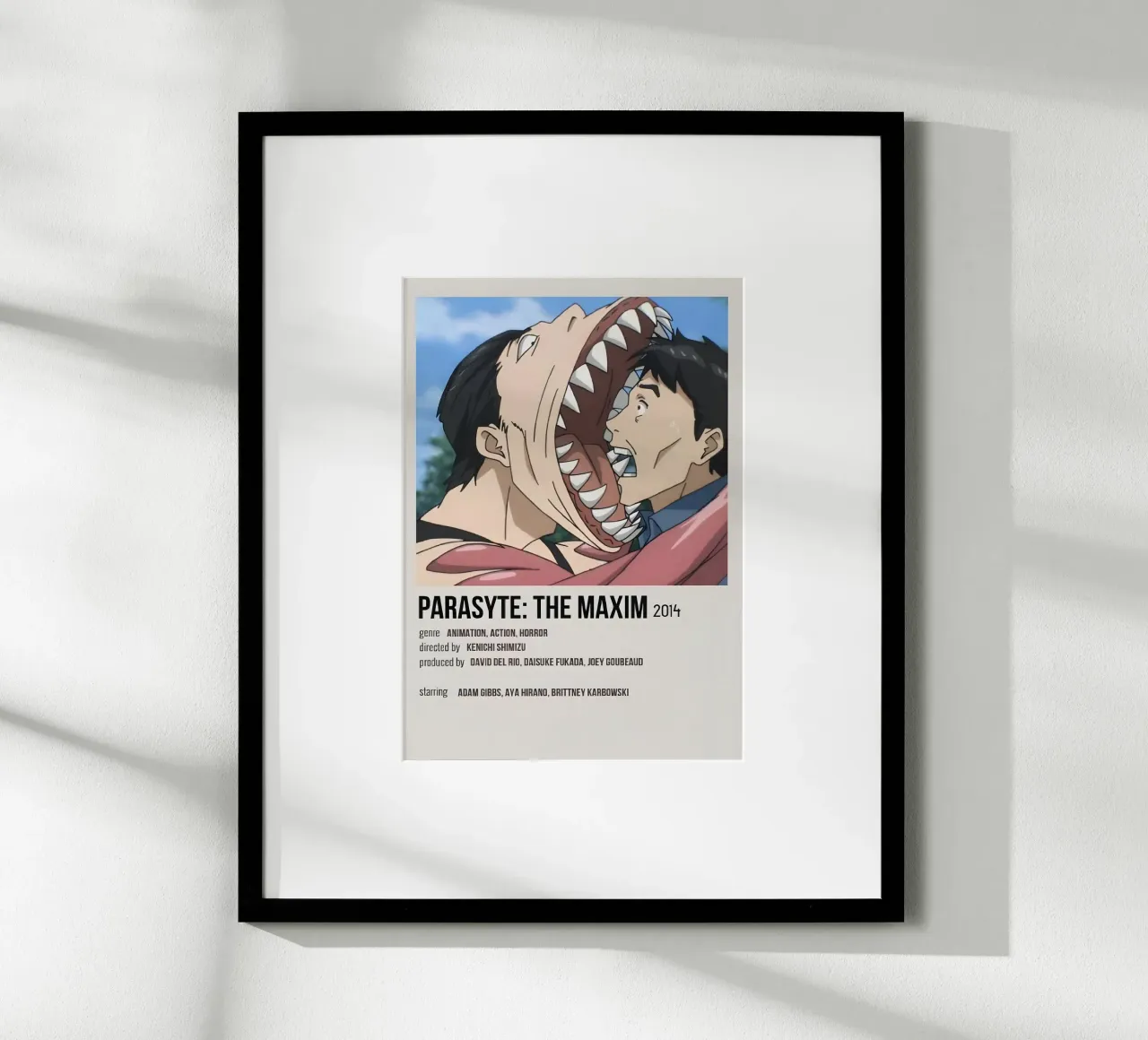 PARASYTE THE MAXIM 2014 carta hahnemühle da Totoya