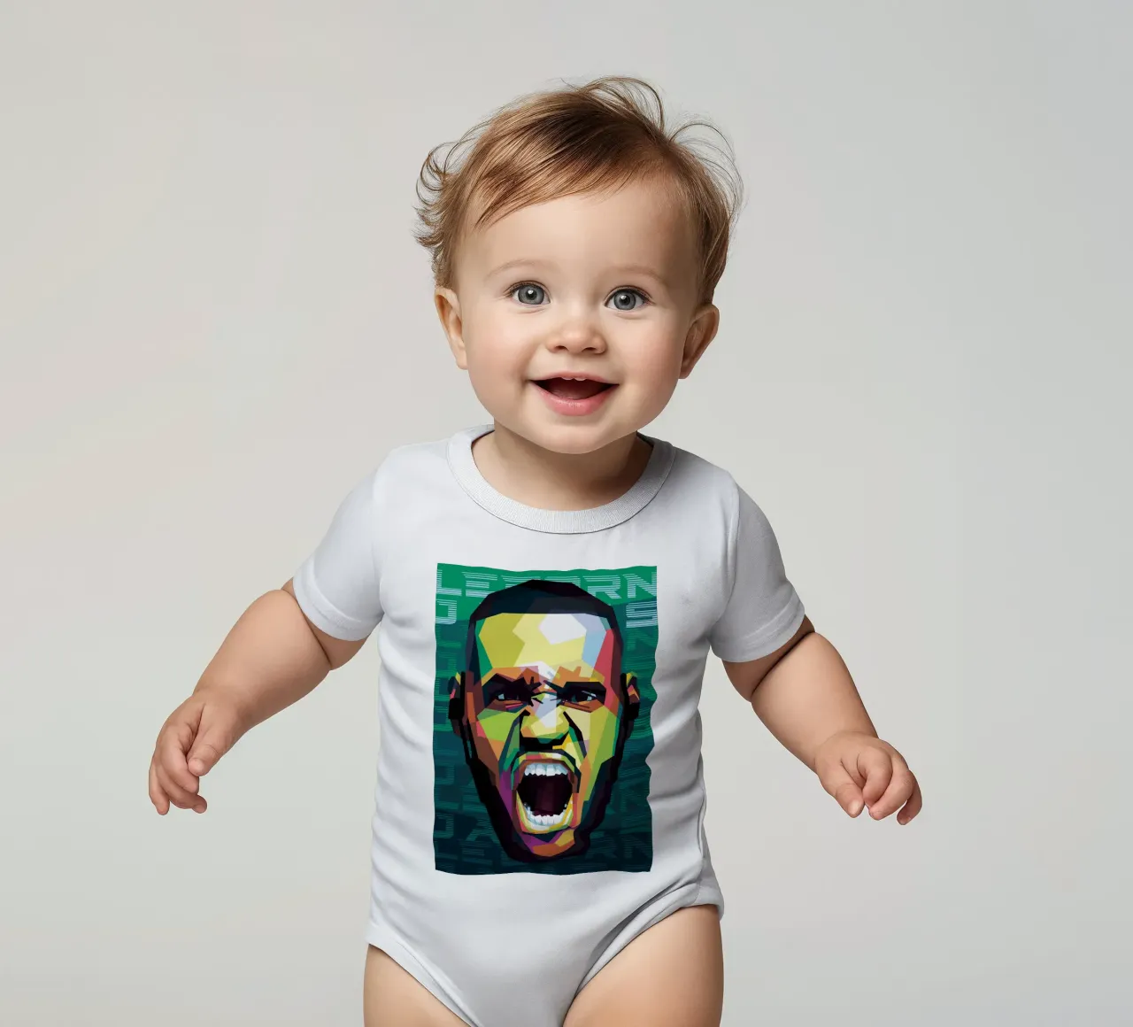 Rey Jaime body de bebé de Alkahfsmart
