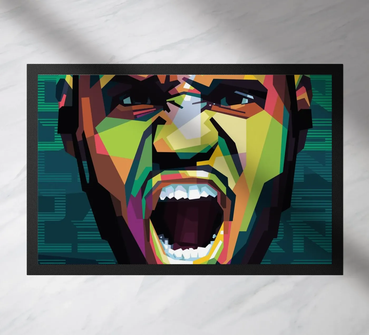 King James doormat by Alkahfsmart