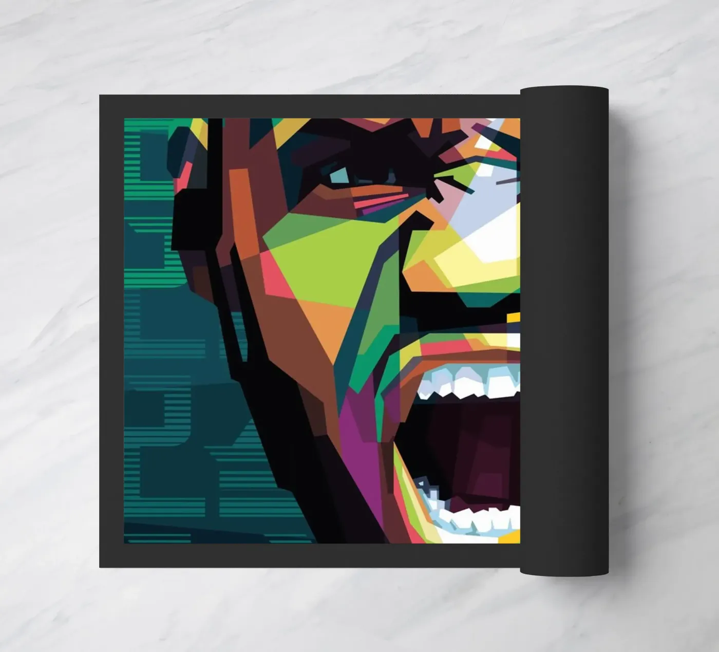 King James doormat by Alkahfsmart