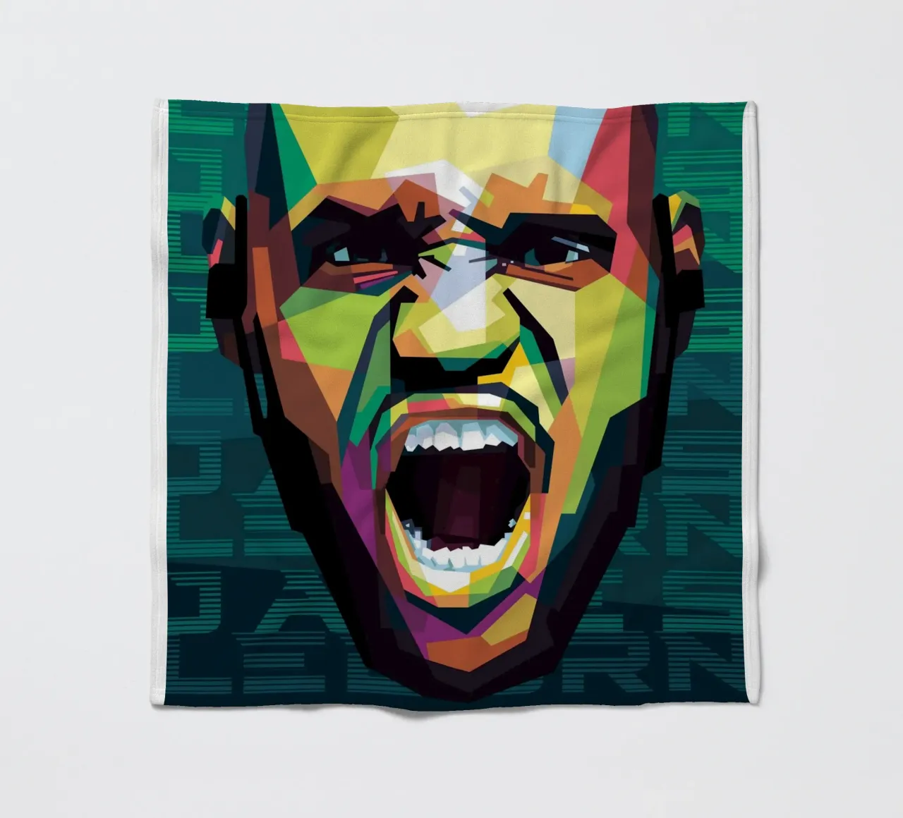 King James fleece blanket by Alkahfsmart