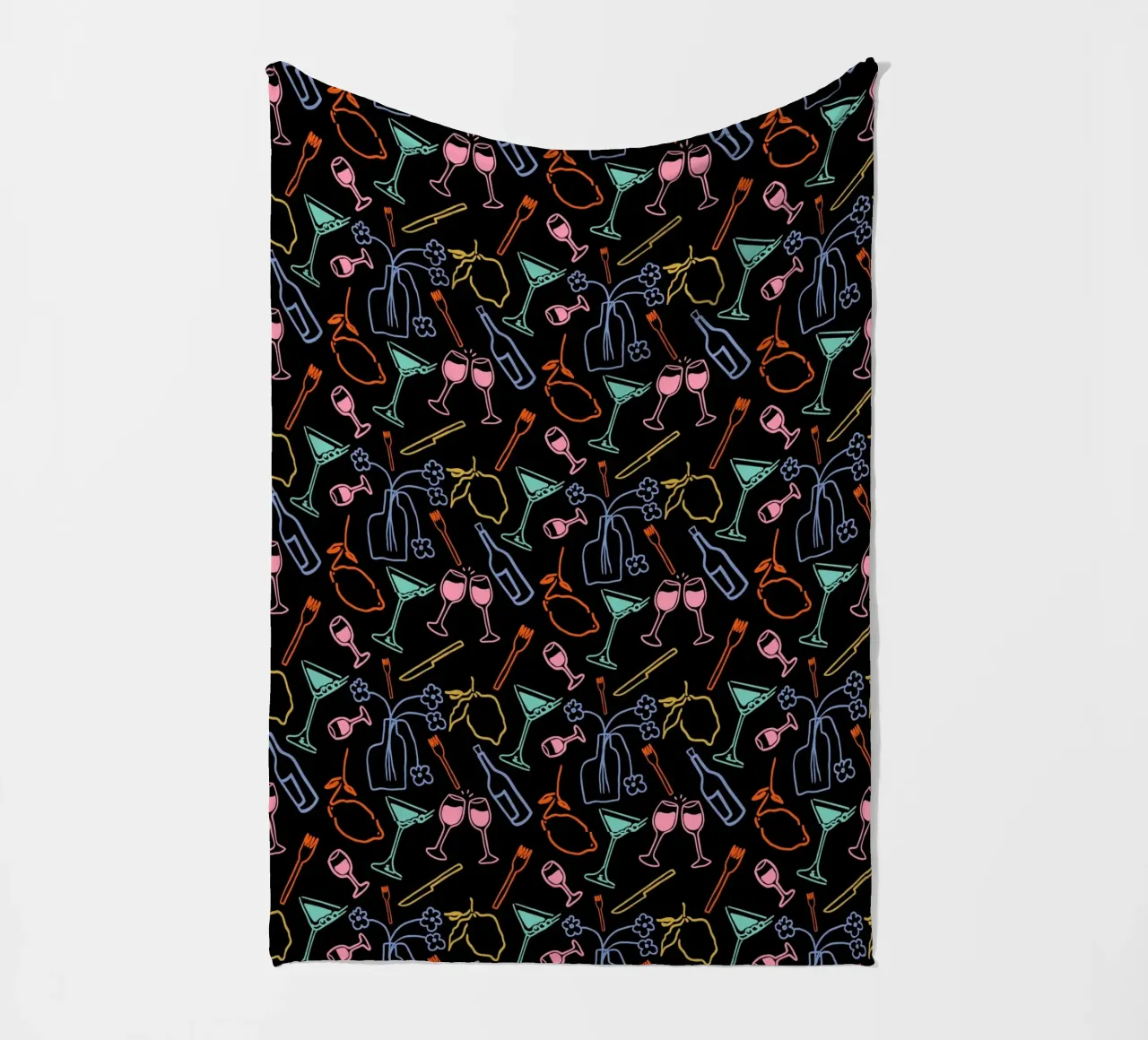 Festa di mezzanotte coperta in pile da Kintsugi99