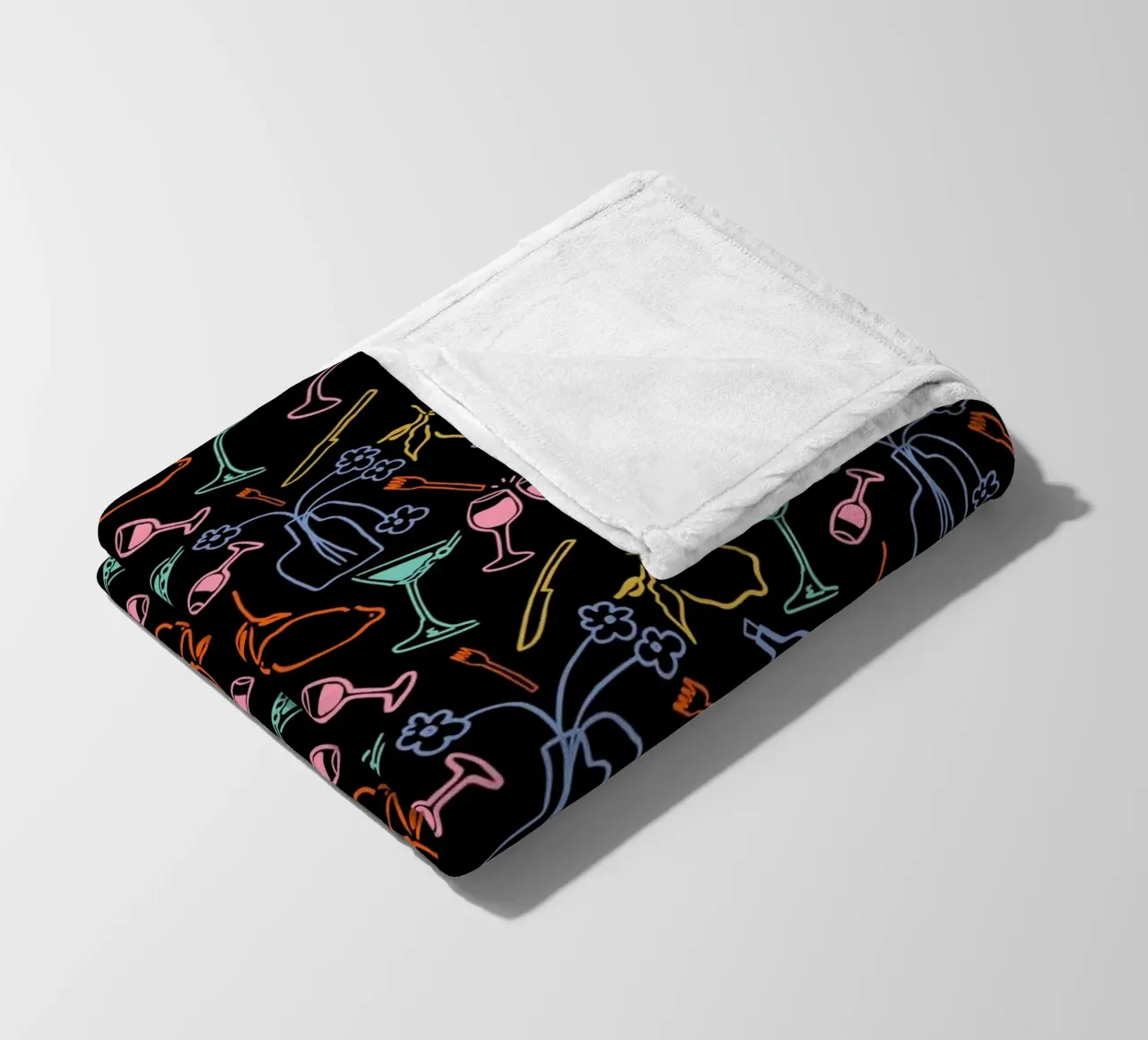 Festa di mezzanotte coperta in pile da Kintsugi99
