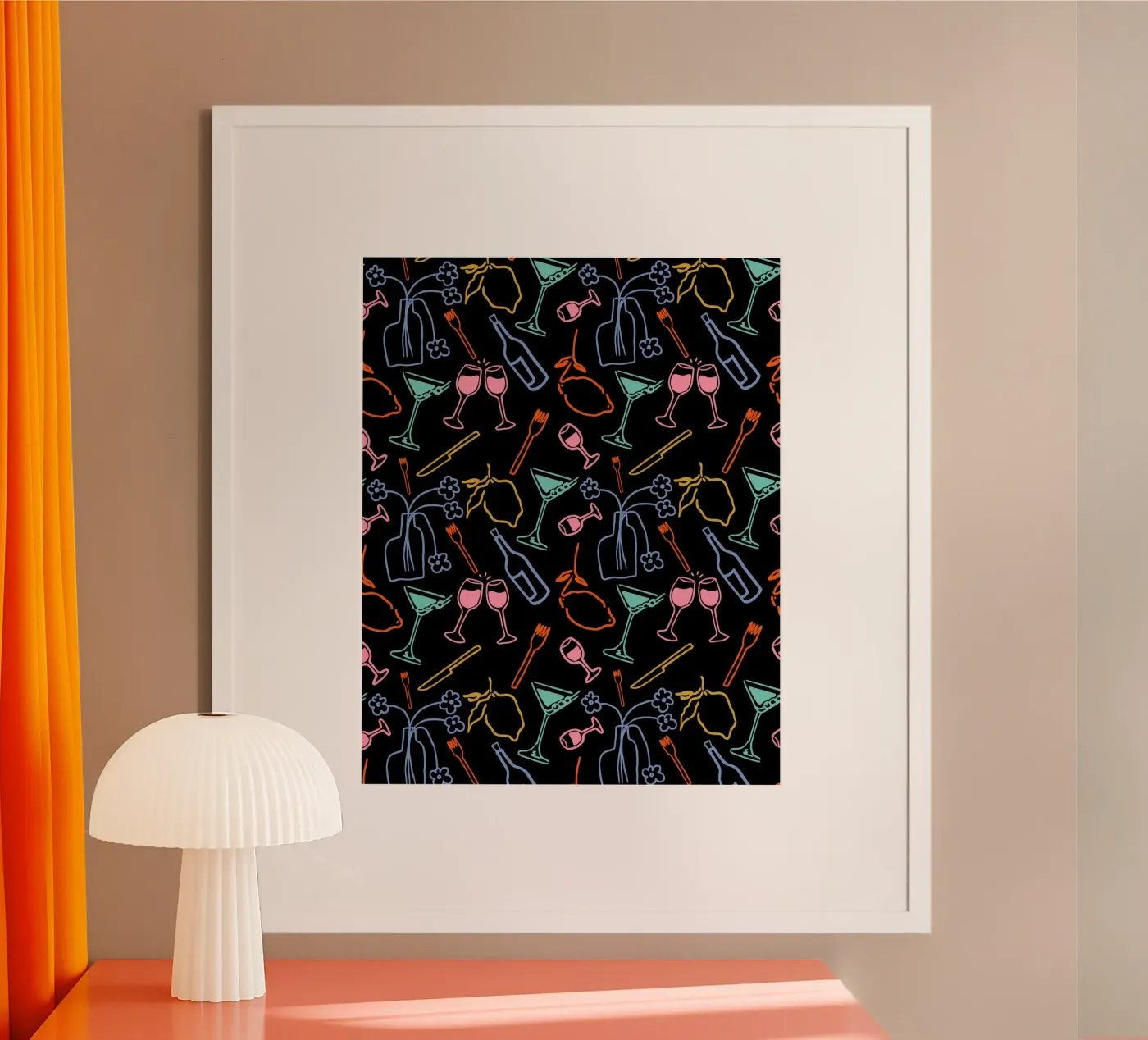 Mitternachtsfest Poster von Kintsugi99