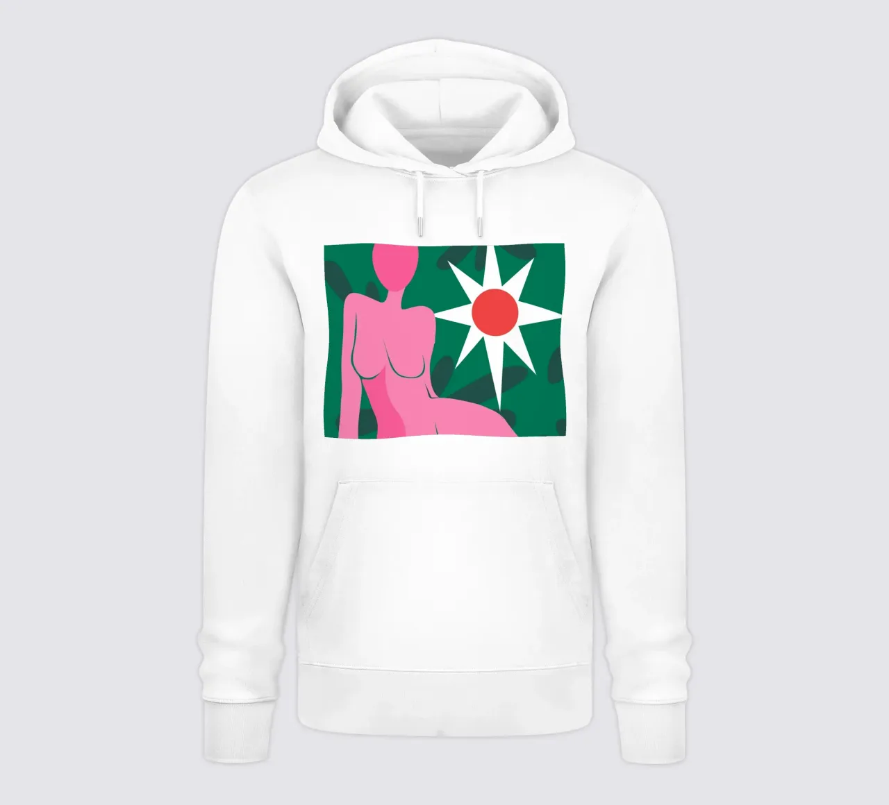 Reverie rosa felpa con cappuccio da Kintsugi99