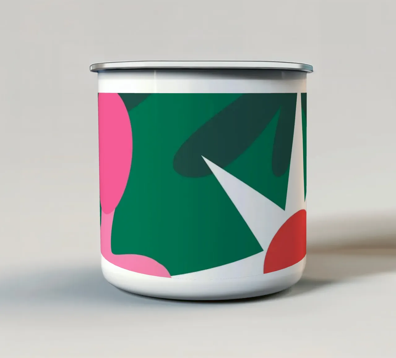 Reverie rosa tazza in smalto da Kintsugi99