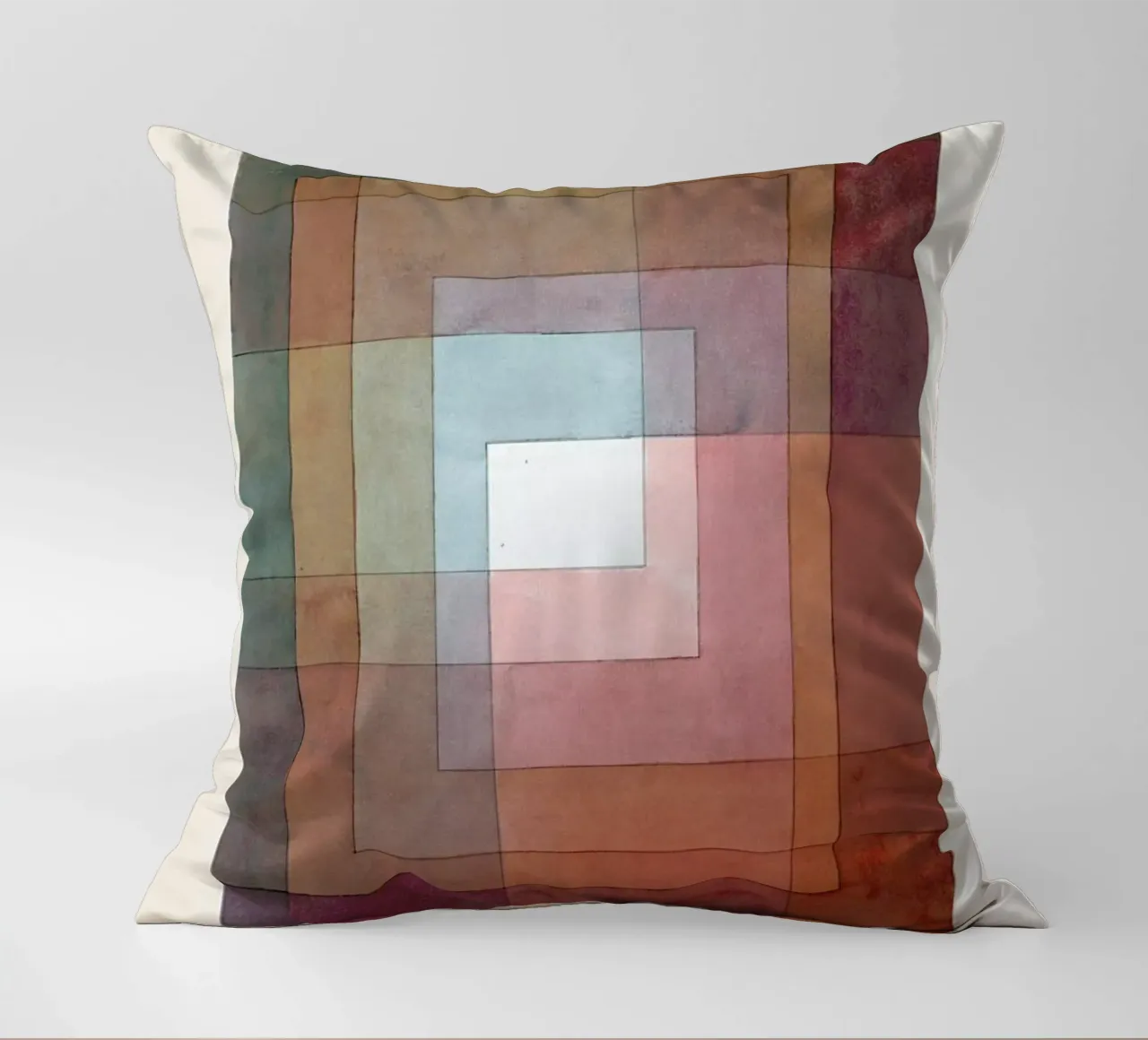 Klee - White Framed Polyphonically cuscino da ARTOTHEK