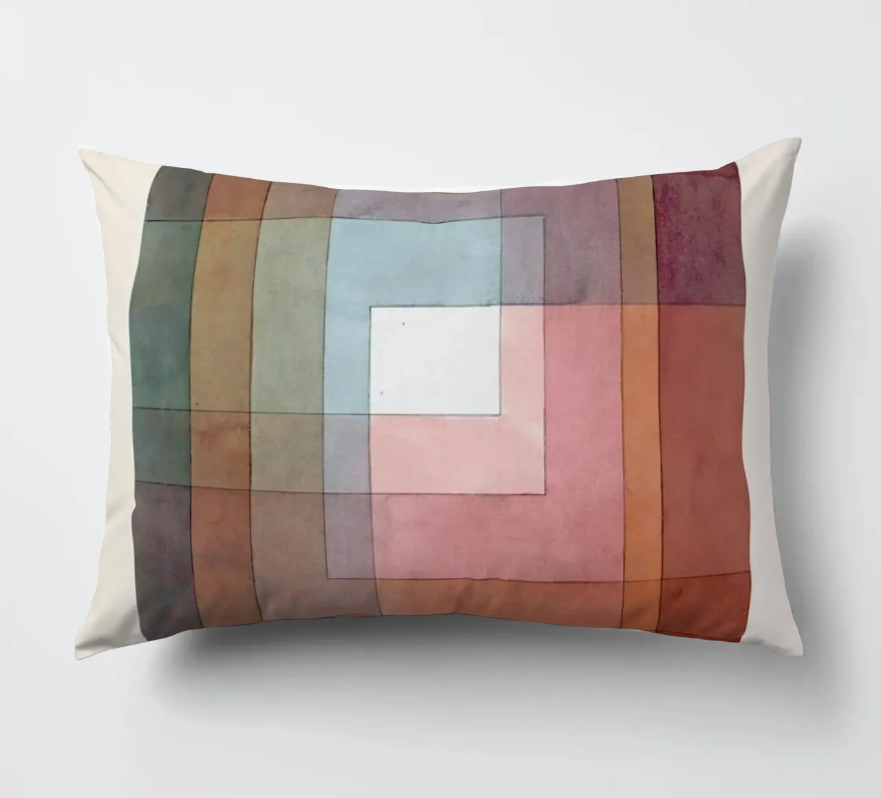 Klee - White Framed Polyphonically cuscino da ARTOTHEK