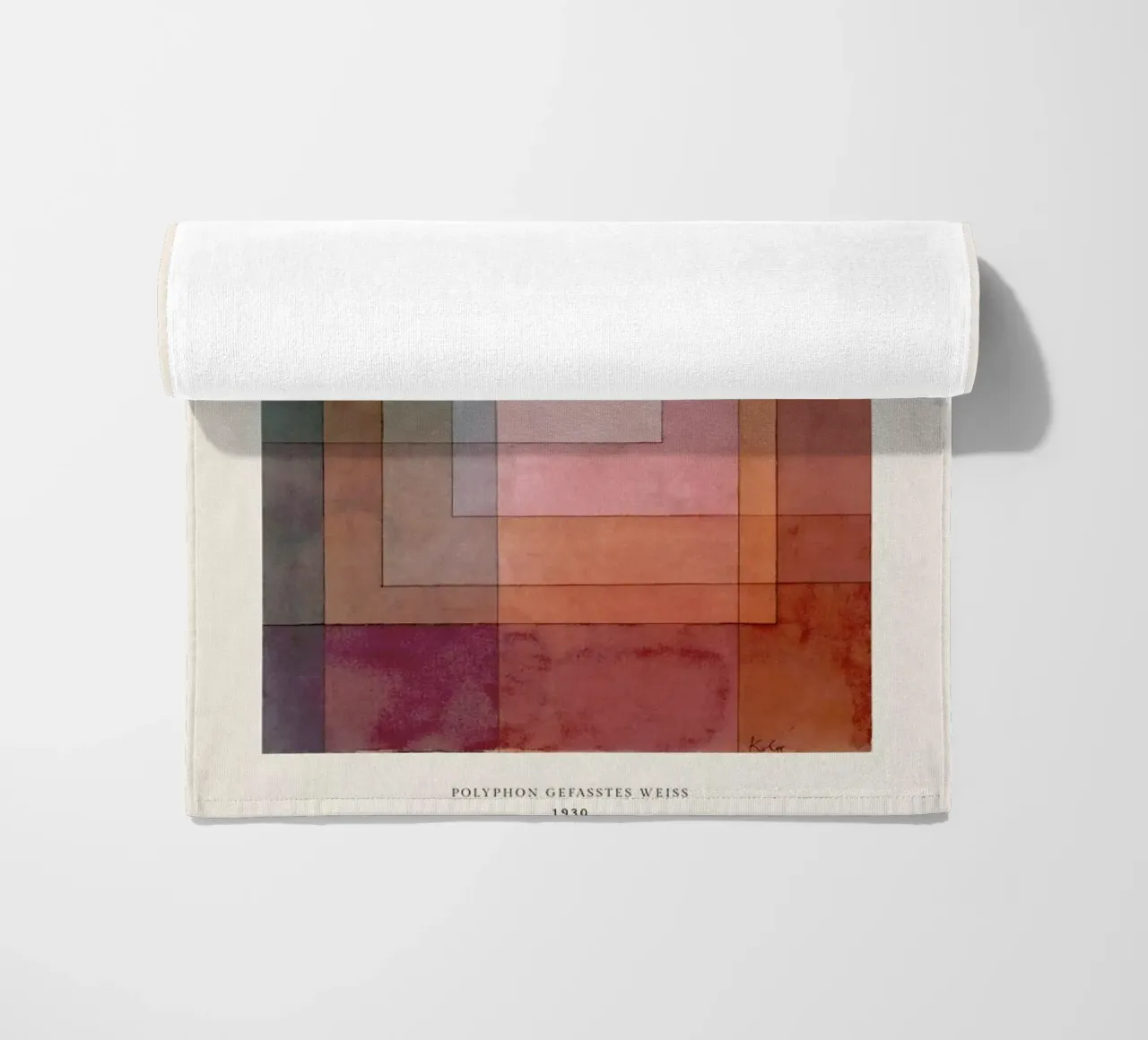 Klee - White Framed Polyphonically telo mare da ARTOTHEK