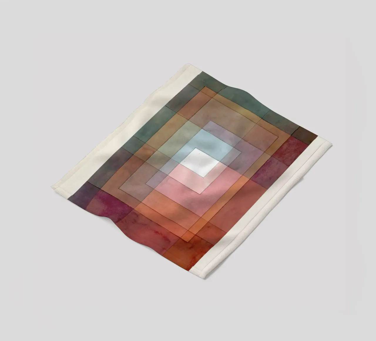 Klee - White Framed Polyphonically coperta in pile da ARTOTHEK