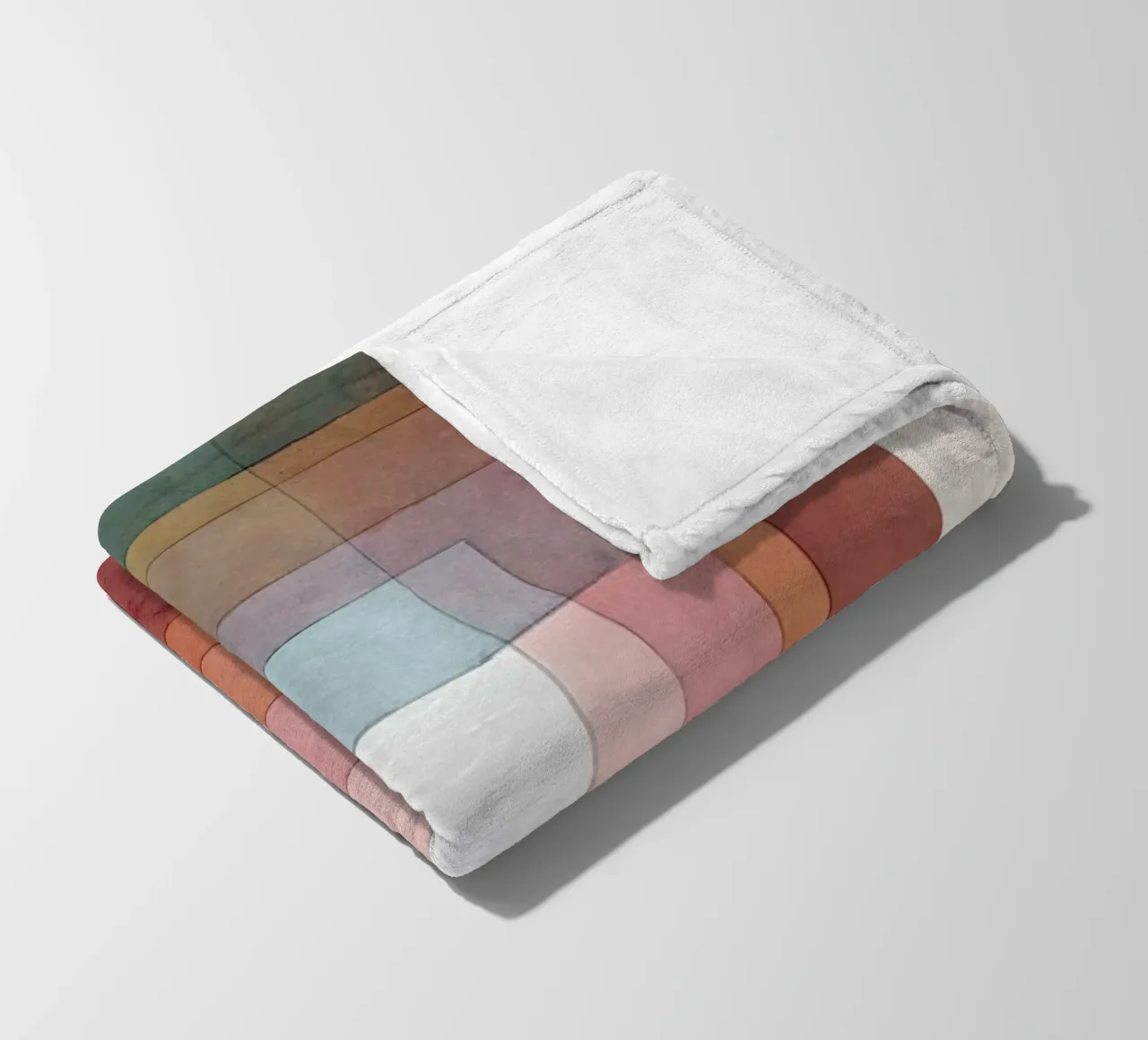 Klee - White Framed Polyphonically coperta in pile da ARTOTHEK