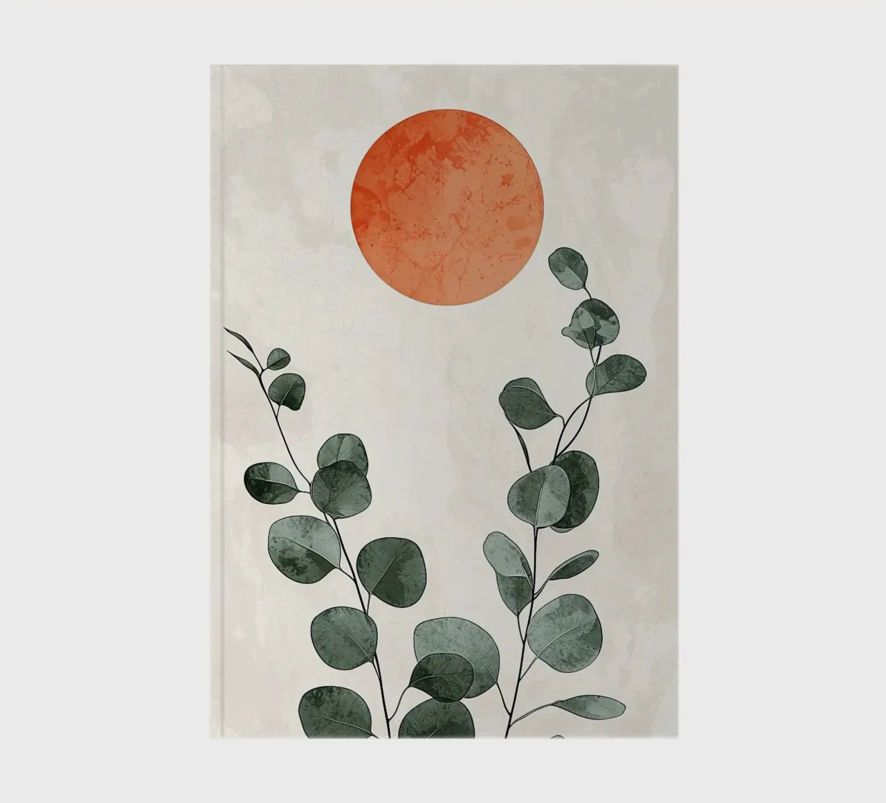 sun leaves foliage botanical notebook by James Isaac Jackson