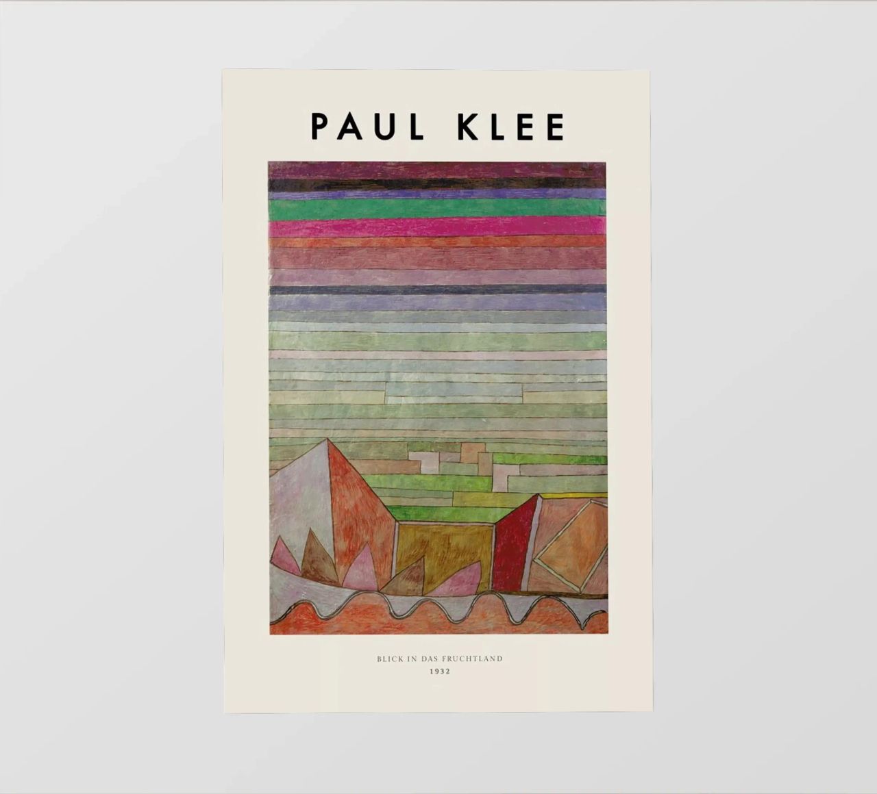 Klee - View into the Fertile Country pellicola backlit da ARTOTHEK