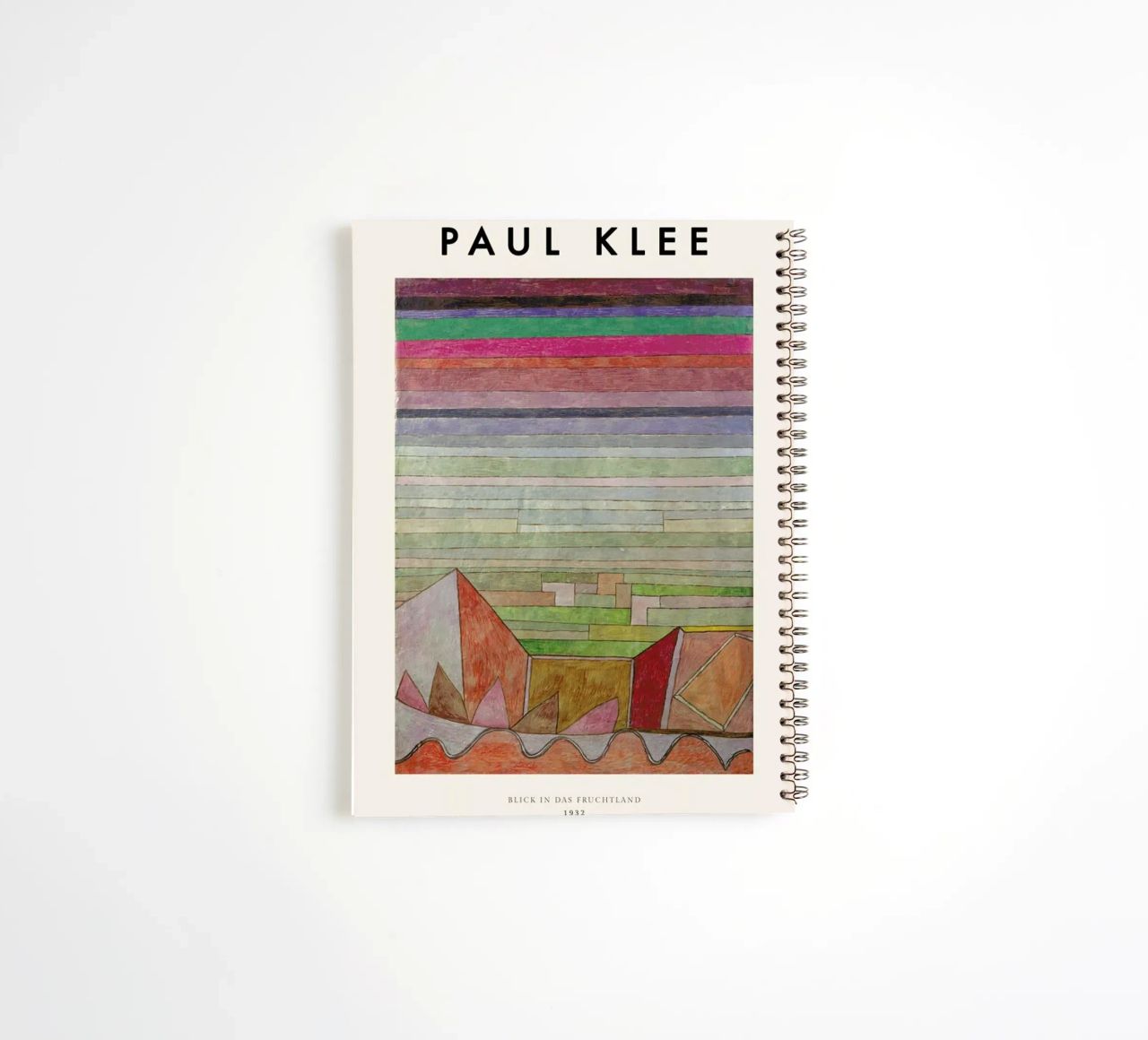 Klee - View into the Fertile Country spiral notebook by ARTOTHEK