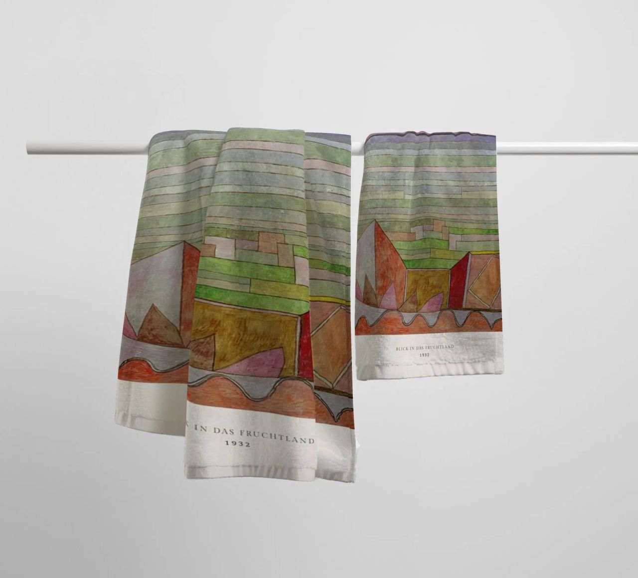 Klee - View into the Fertile Country towel by ARTOTHEK