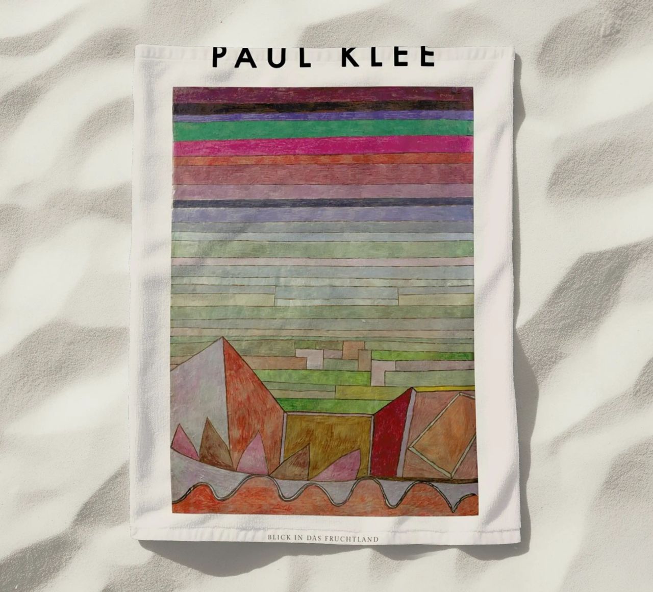 Klee - View into the Fertile Country telo mare da ARTOTHEK