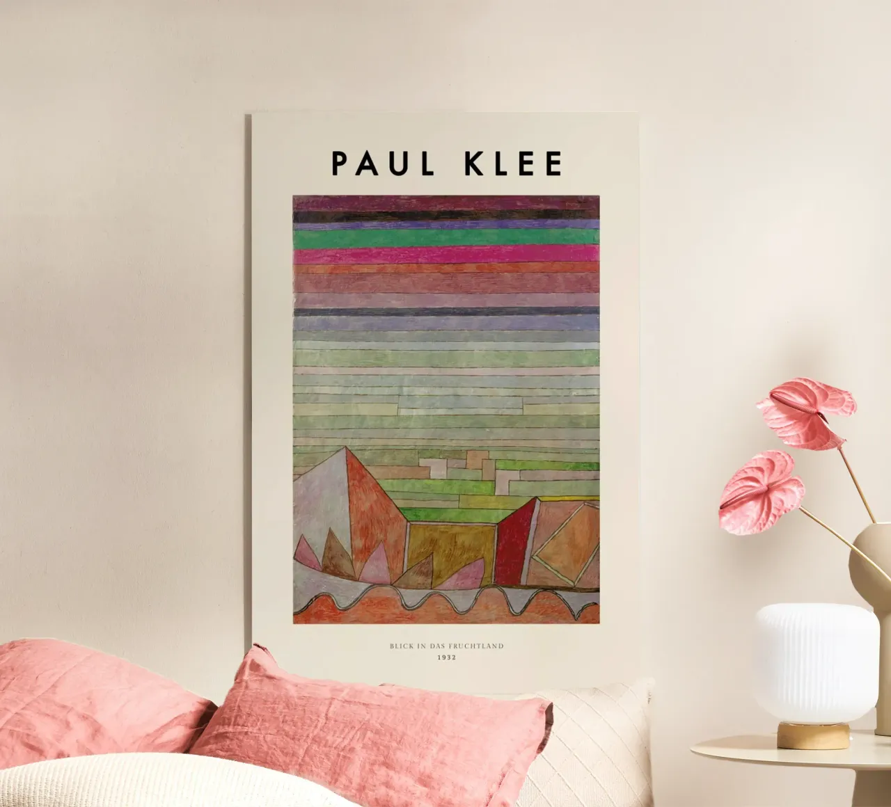 Klee - View into the Fertile Country plexiglass da ARTOTHEK