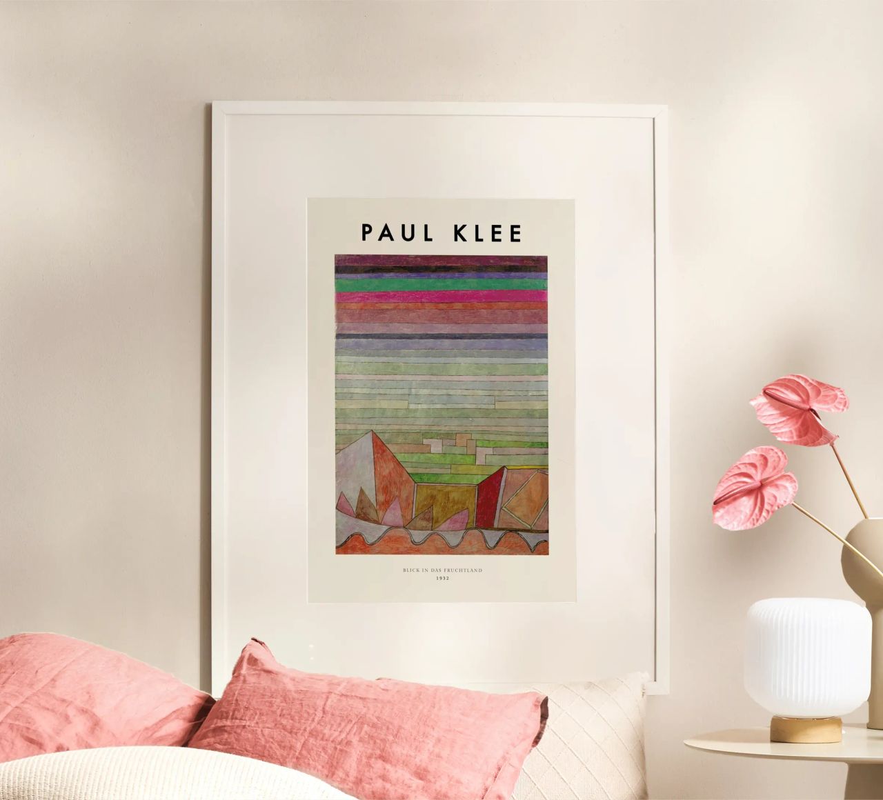 Klee - View into the Fertile Country poster by ARTOTHEK