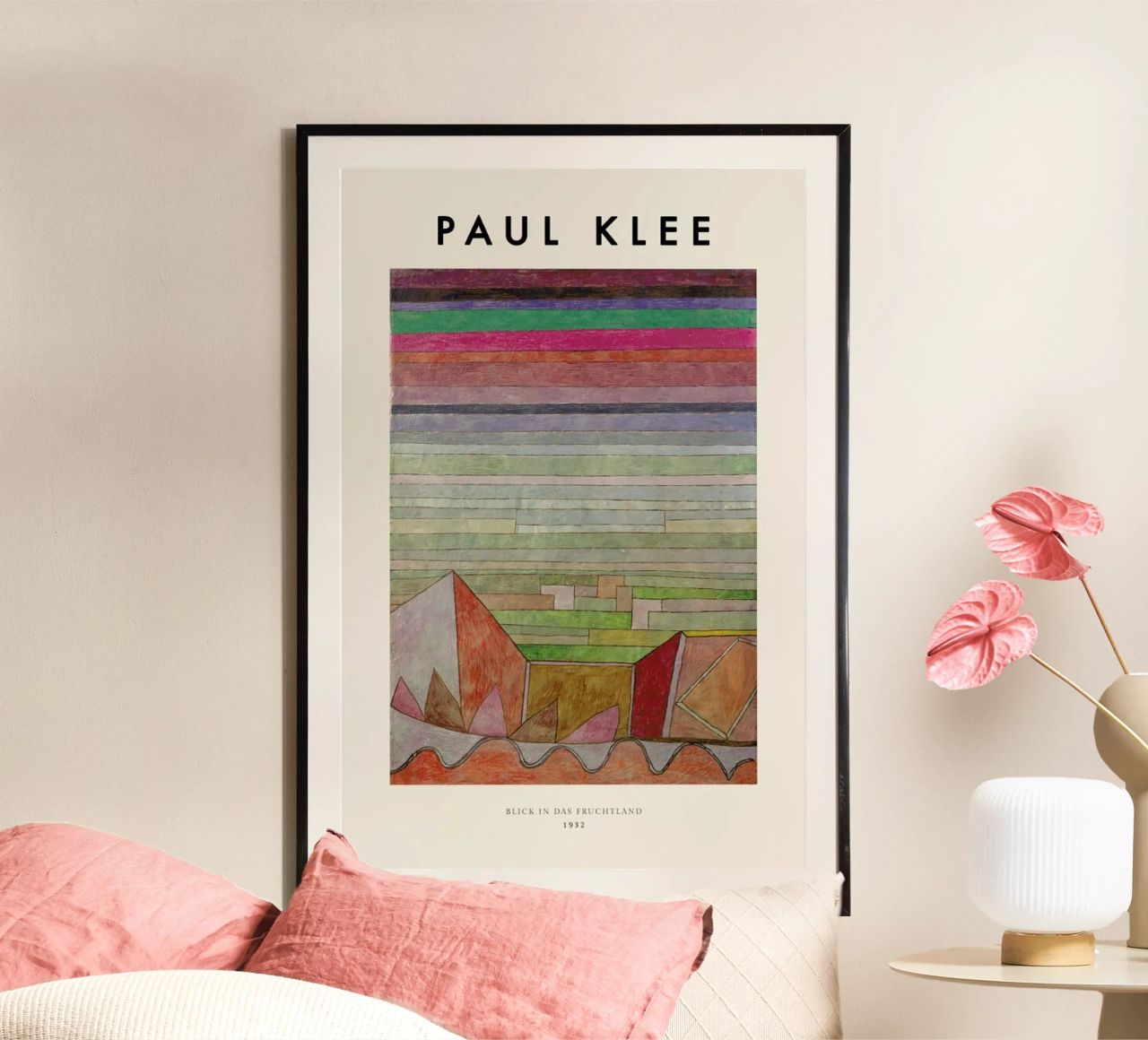 Klee - View into the Fertile Country poster by ARTOTHEK