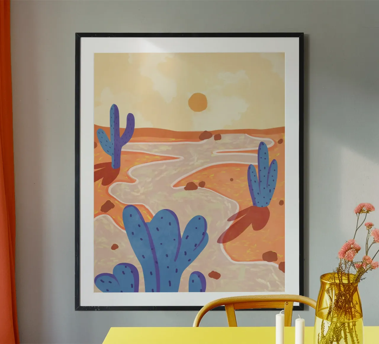 Path Through the Painted Desert poster by Kintsugi99