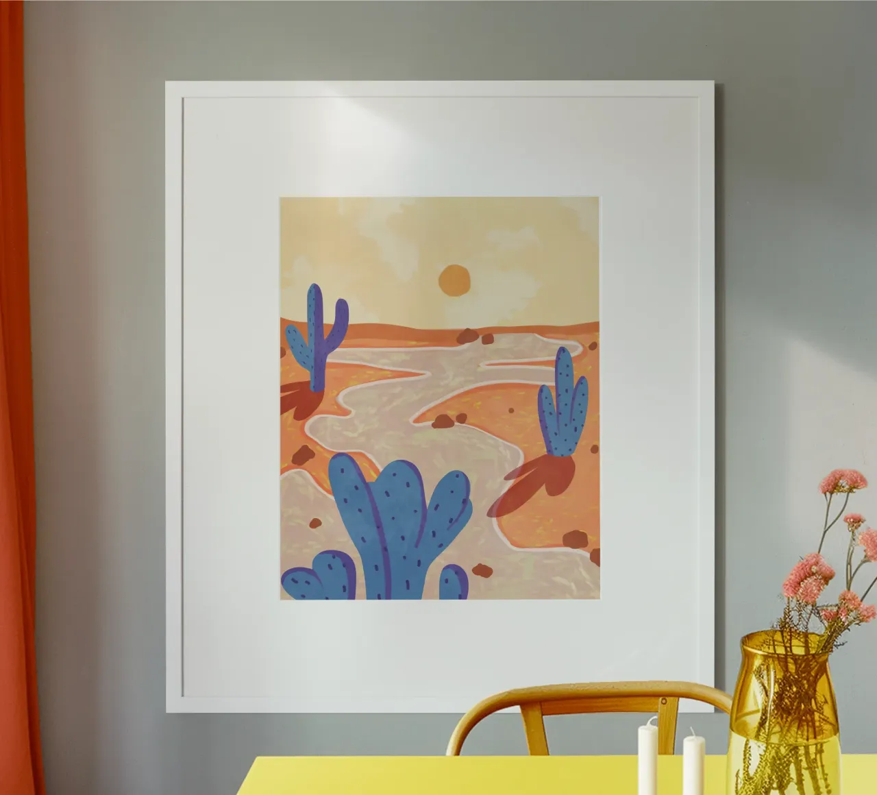 Path Through the Painted Desert poster by Kintsugi99
