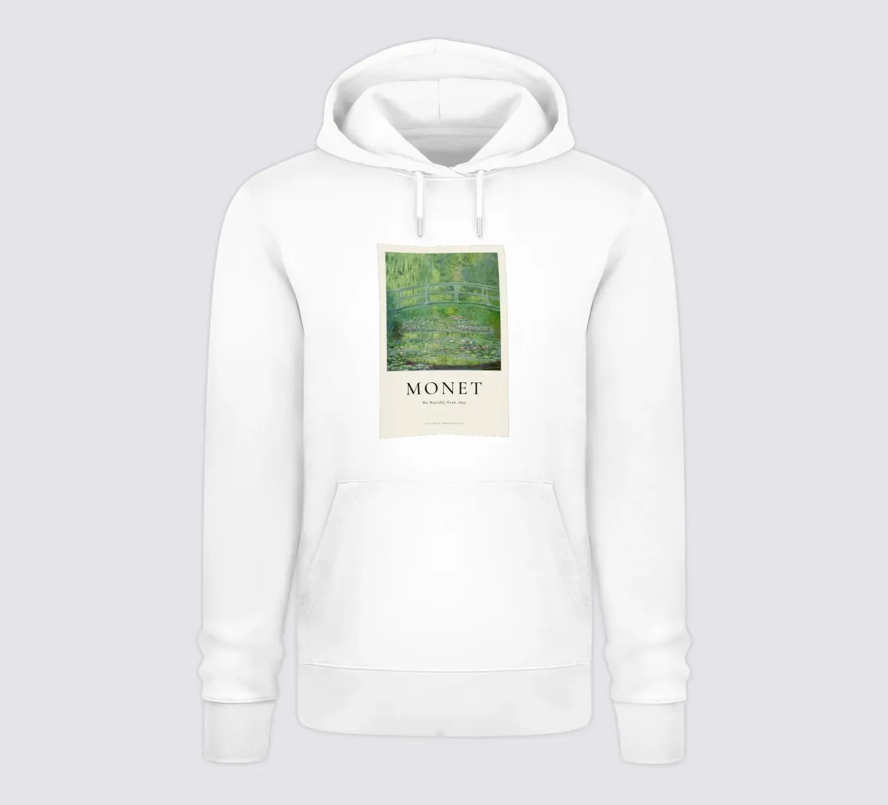 Monet - The Water-Lily Pond felpa con cappuccio da ARTOTHEK