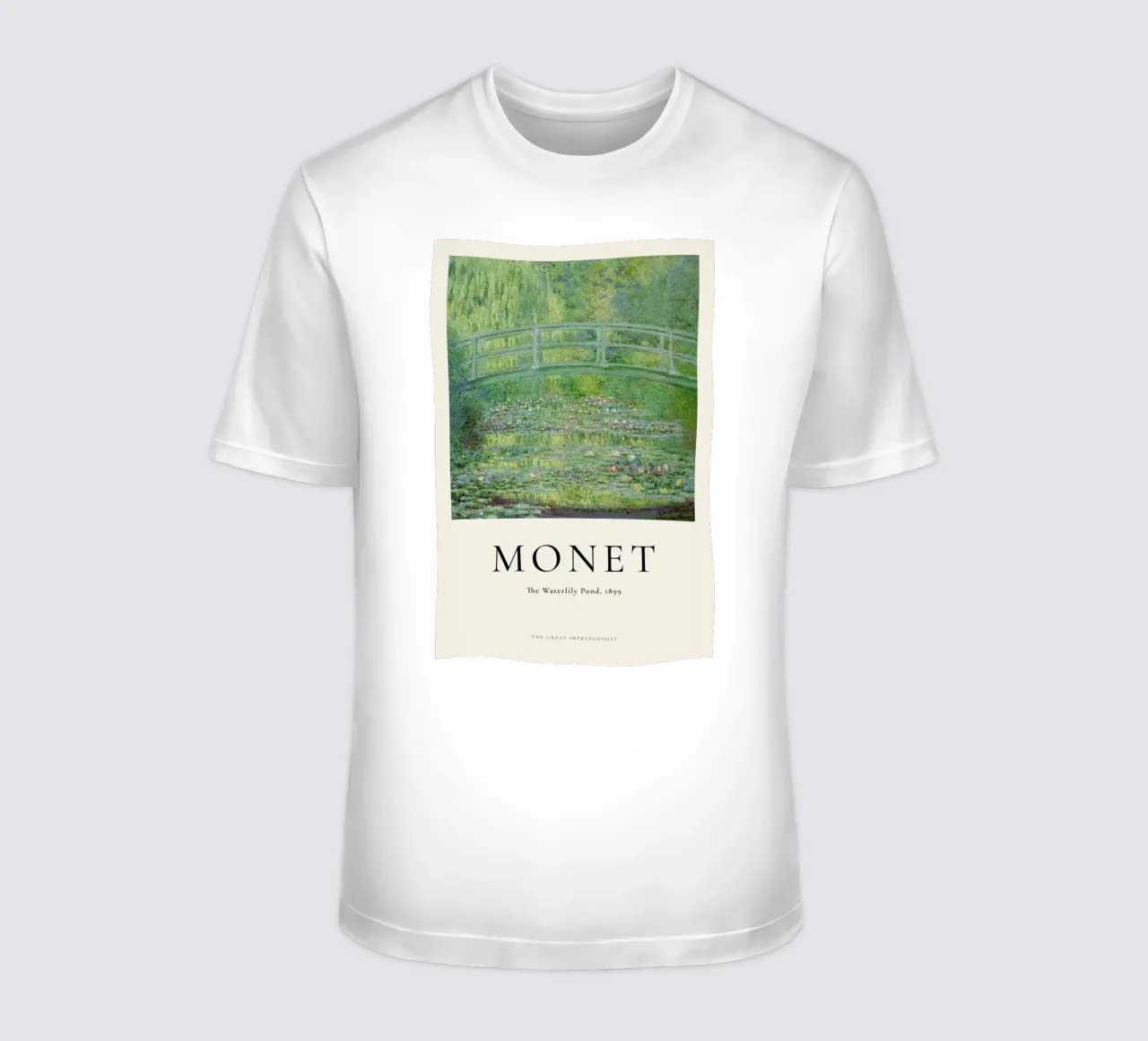 Monet - The Water-Lily Pond t-shirt da ARTOTHEK