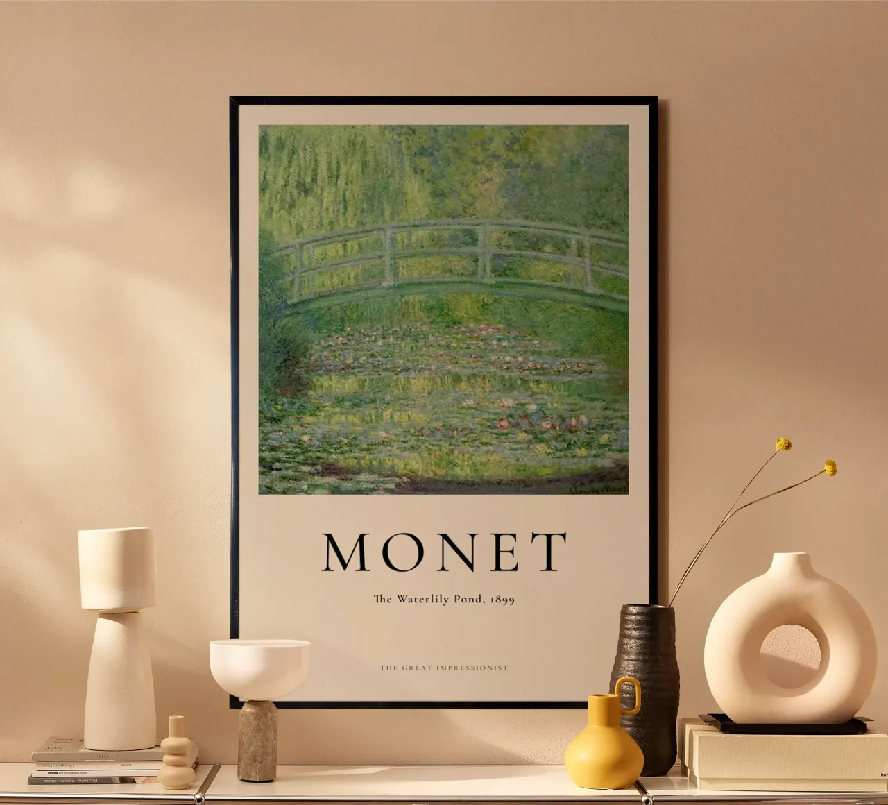 Monet - The Water-Lily Pond poster da ARTOTHEK