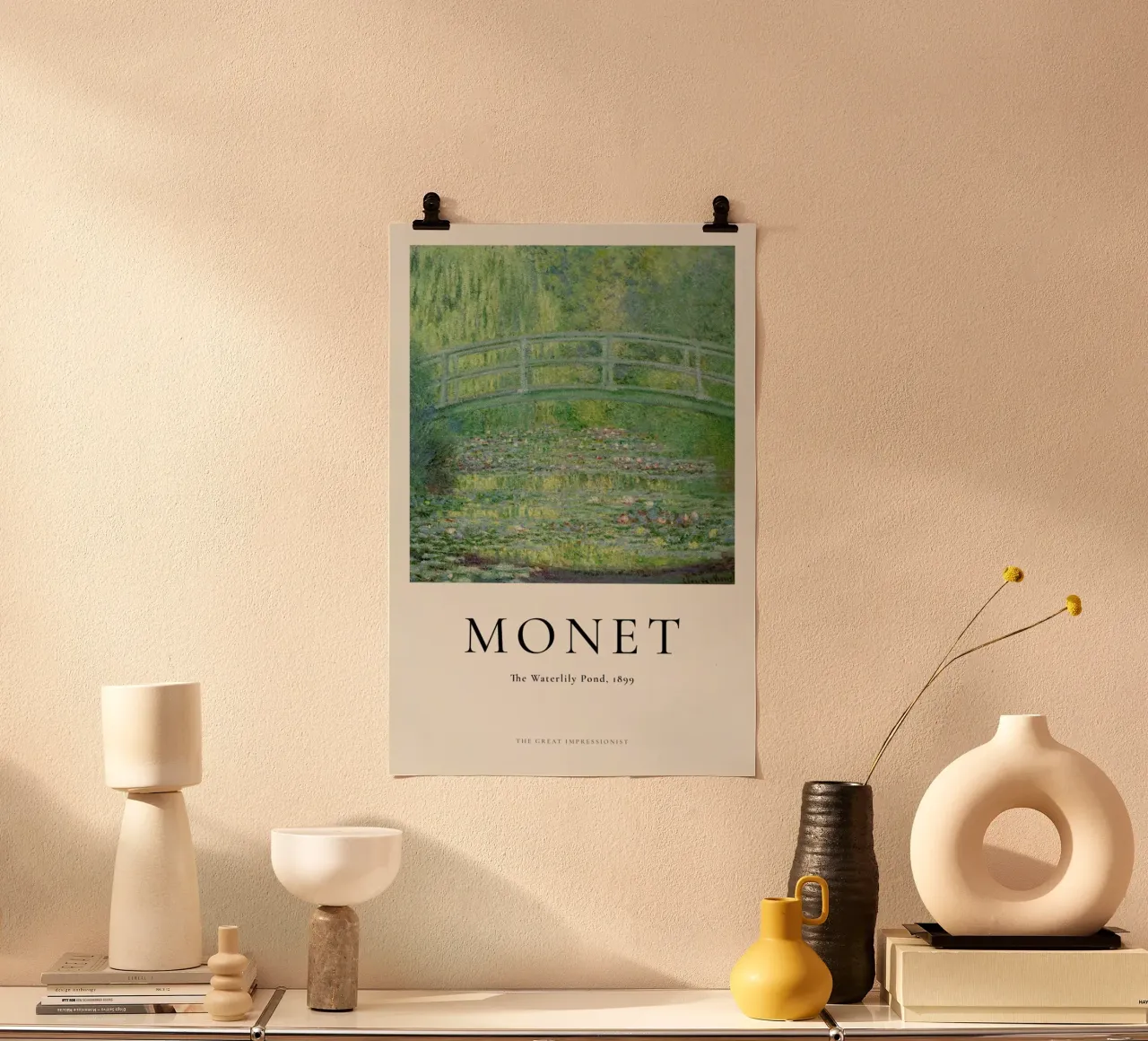 Monet - The Water-Lily Pond poster da ARTOTHEK