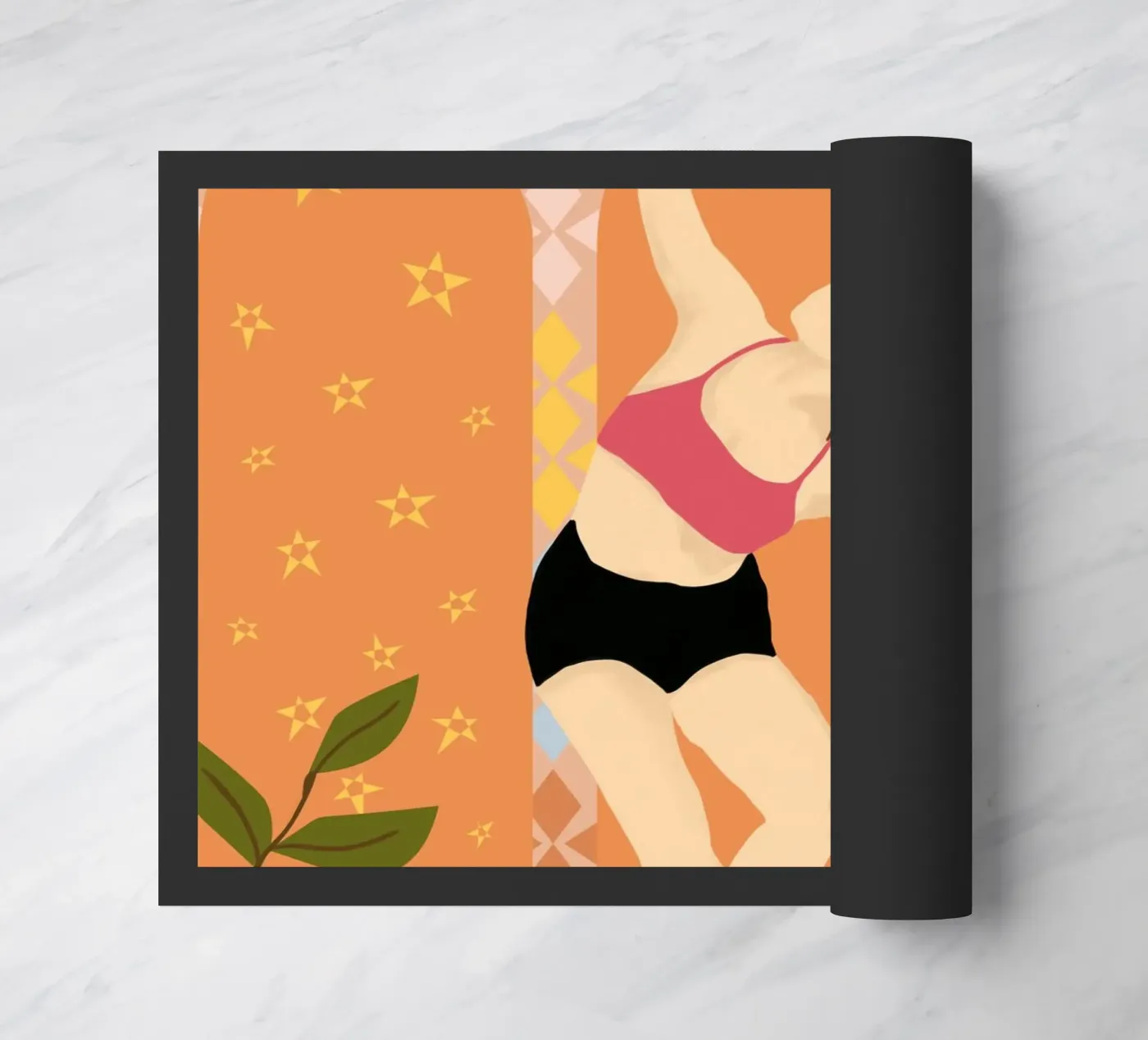 Moonlit Dance deurmat van Kintsugi99