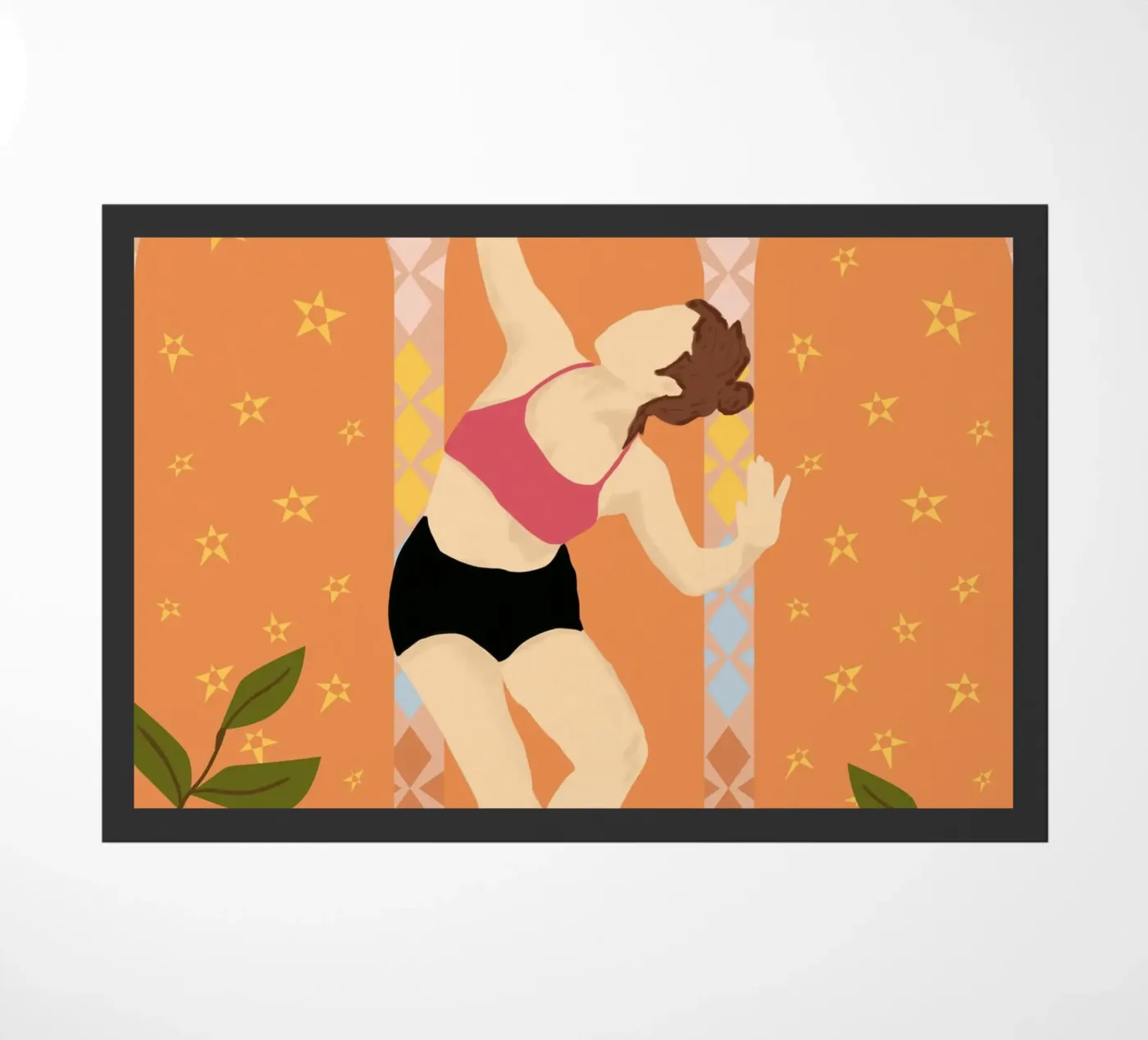 Moonlit Dance deurmat van Kintsugi99