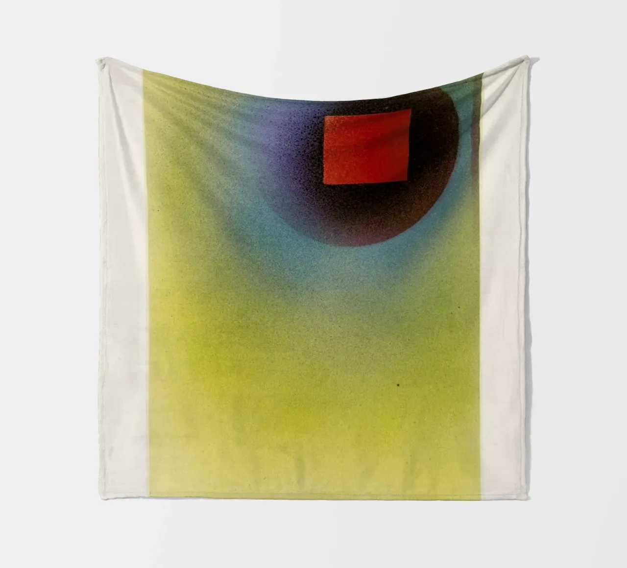 Kandinsky - Square in a Circle coperta in pile da ARTOTHEK