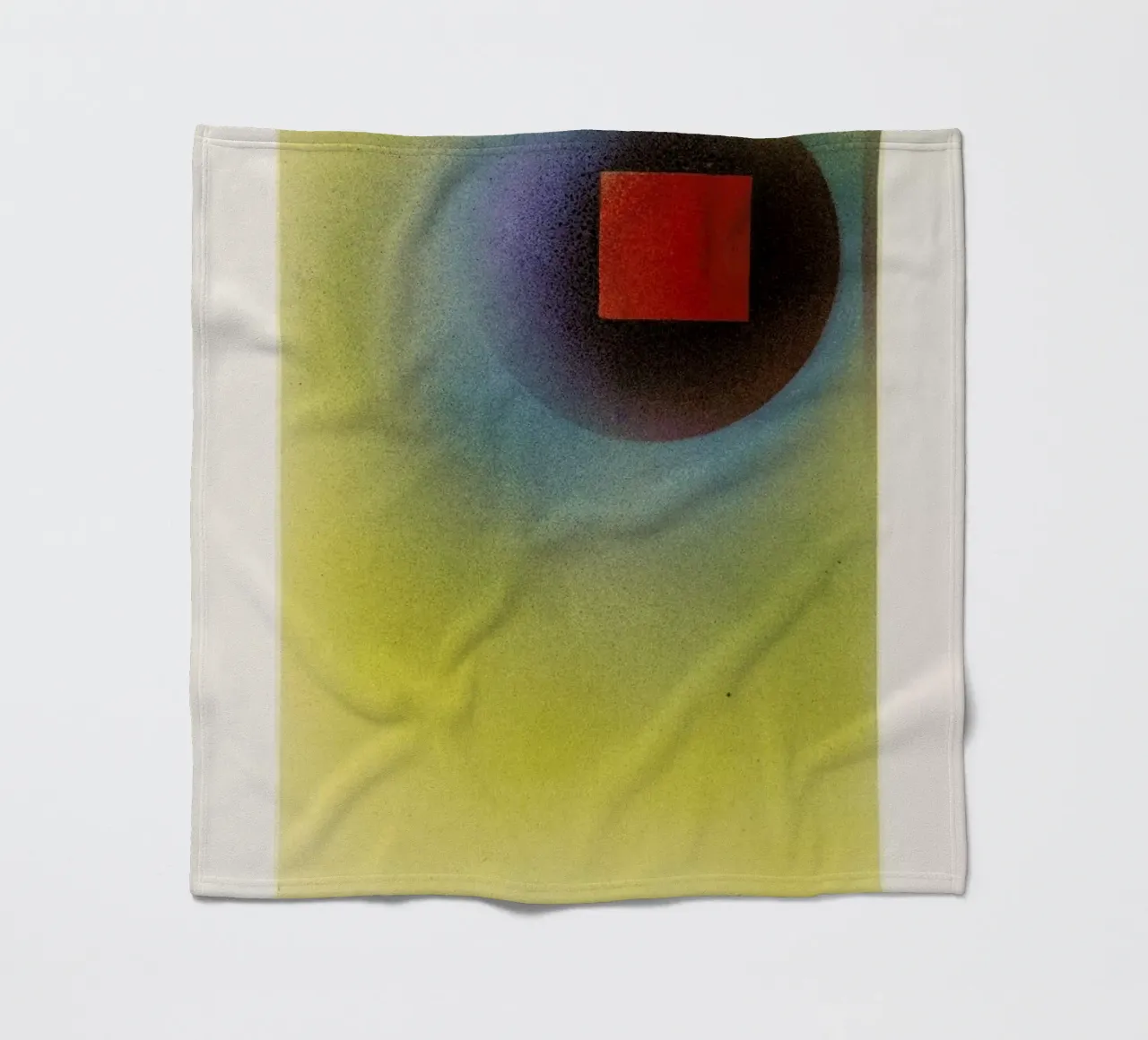 Kandinsky - Square in a Circle coperta in pile da ARTOTHEK